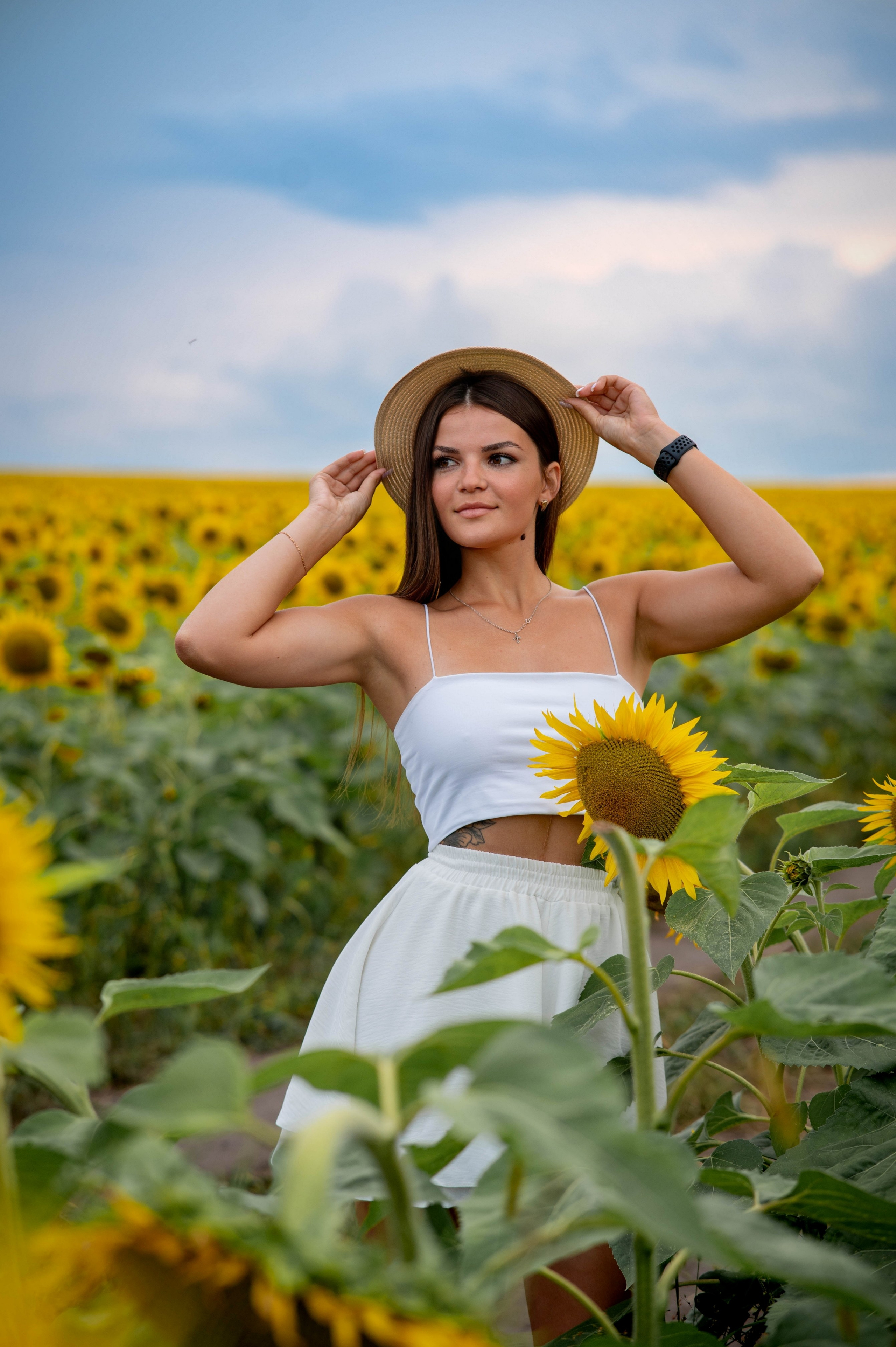 Подсолнуховое поле. Семейный и свадебный фотограф в Абакане Юлия Су