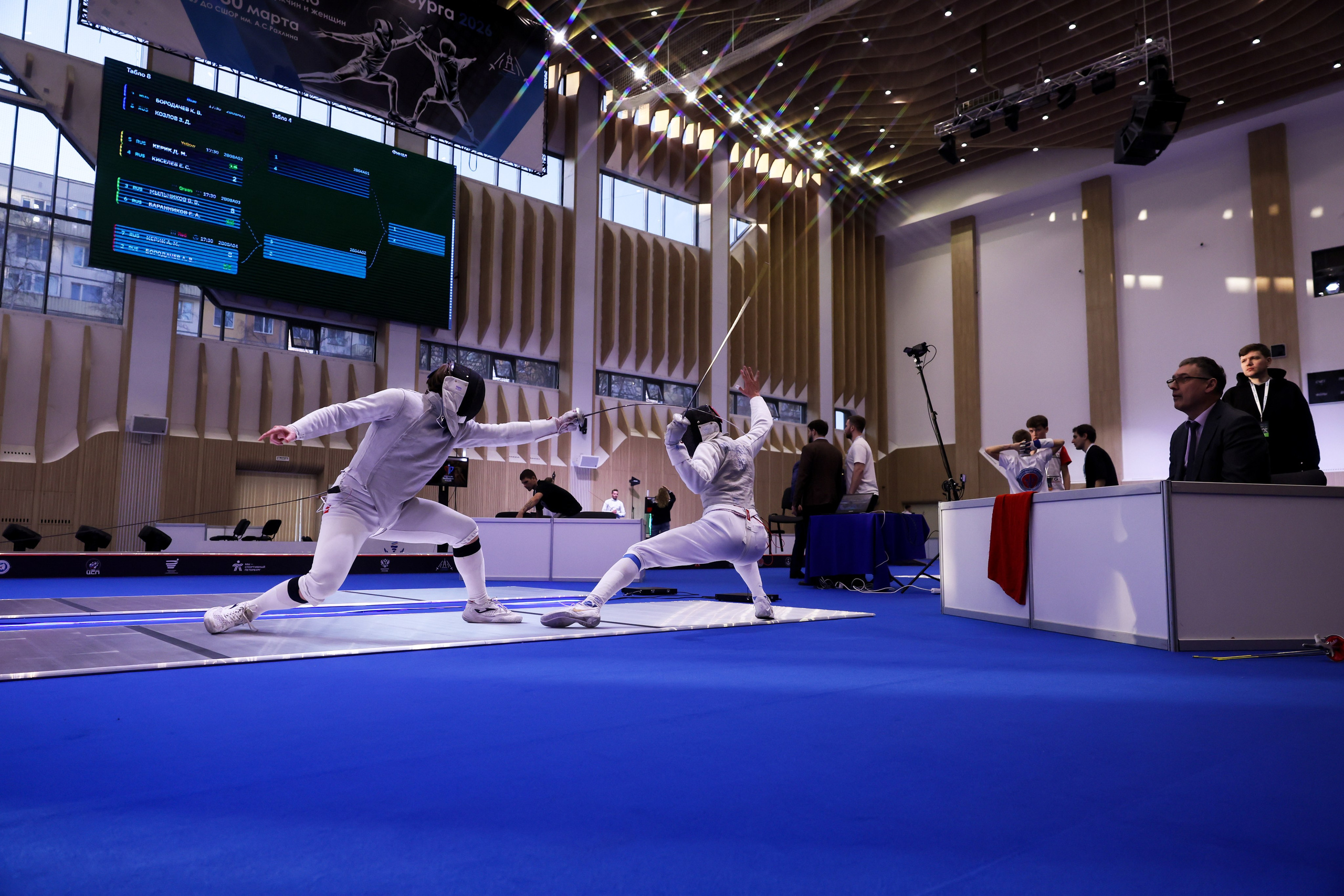 Рапира Санкт-Петербурга 2026 28-30.03.2026. Спортивный и репортажный фотограф Антон Тереханов