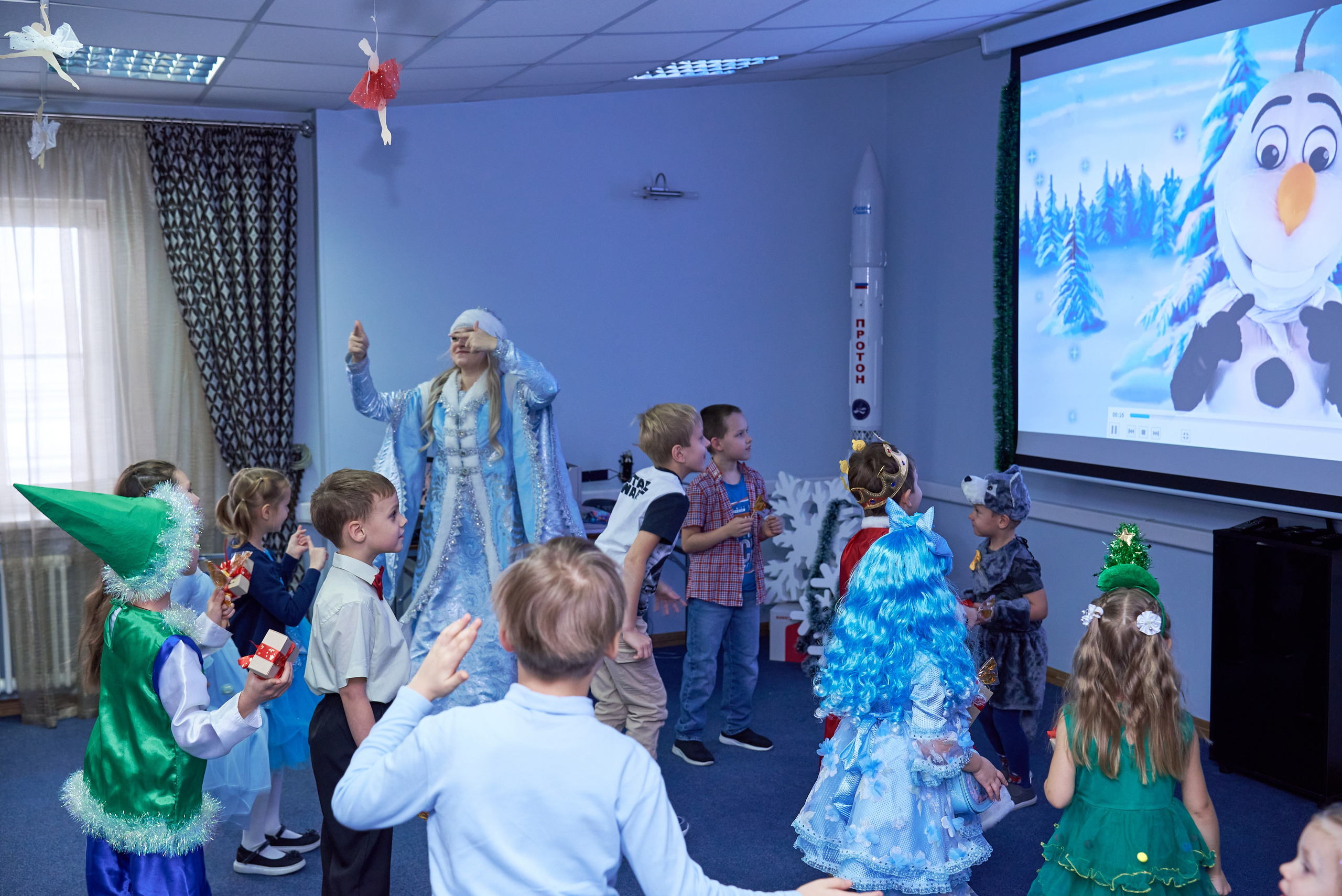 Новый год в Газпроме. Фотограф Щёлково