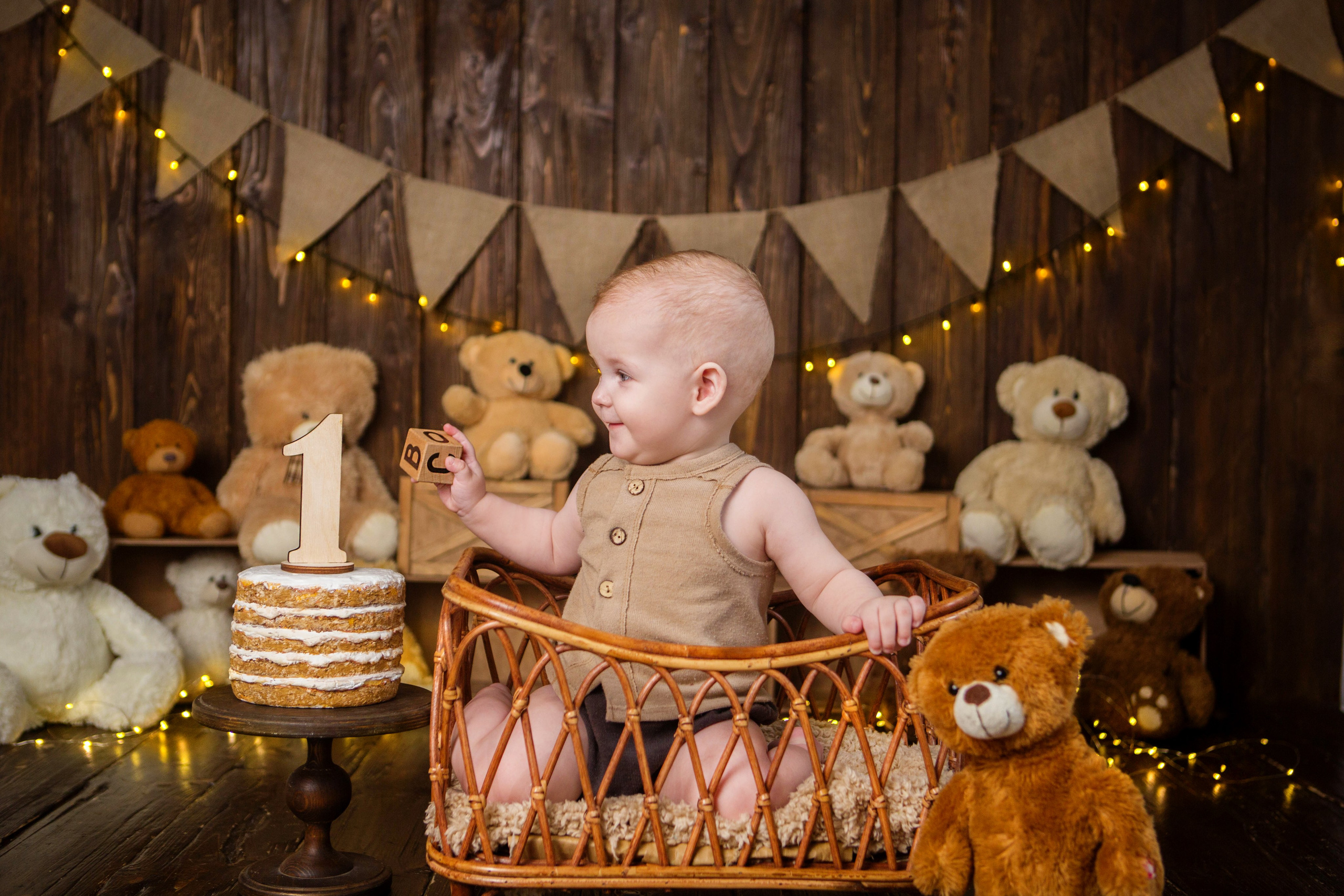 Макар, 1 год. Фотостудия «Антураж». Свадебный семейный и детский фотограф в Краснодаре Карина Федоровская