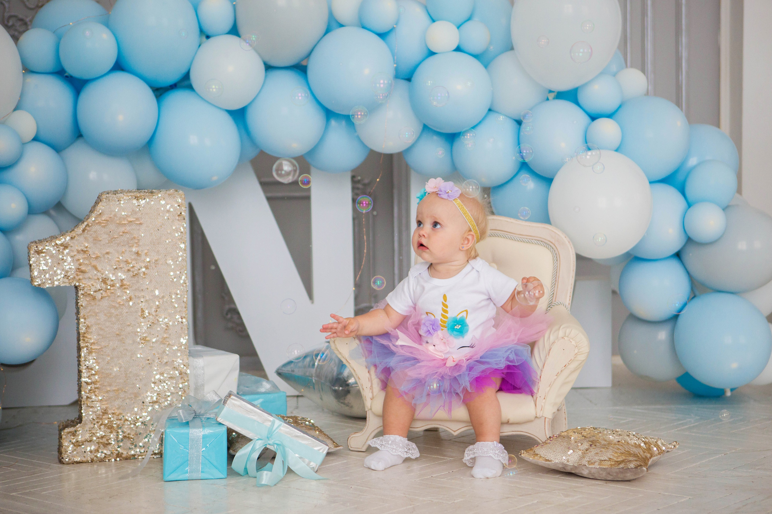 Мия, 1 год. Свадебный семейный и детский фотограф в Краснодаре Карина Федоровская