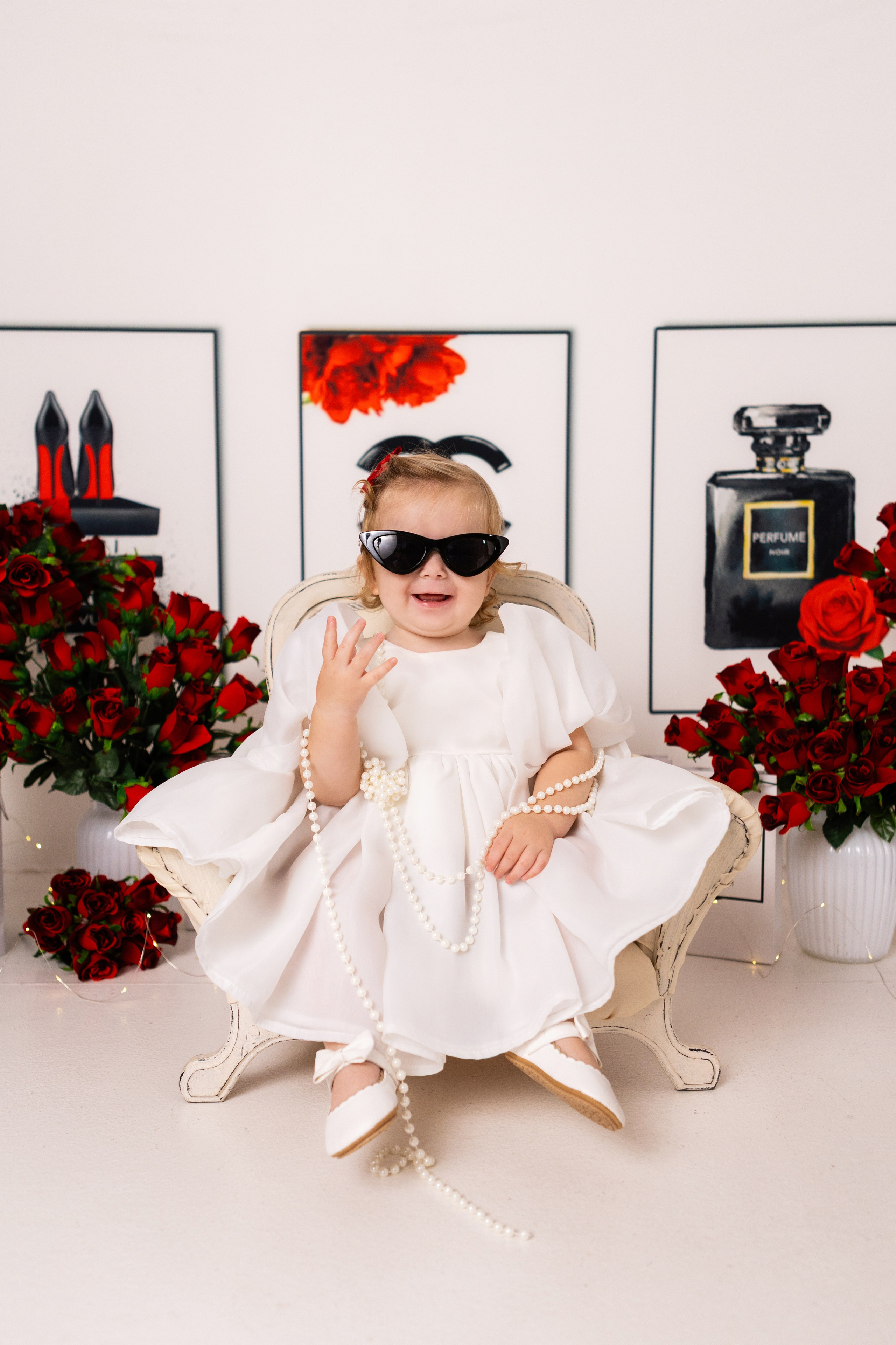 Еве 1 годик. Фотостудия «Антураж». Свадебный семейный и детский фотограф в Краснодаре Карина Федоровская