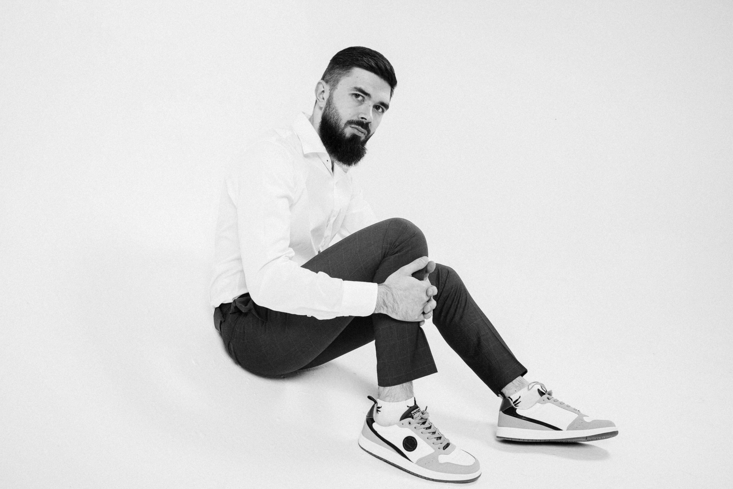 Мужской портрет в студии. Фотограф Яков Поспехов