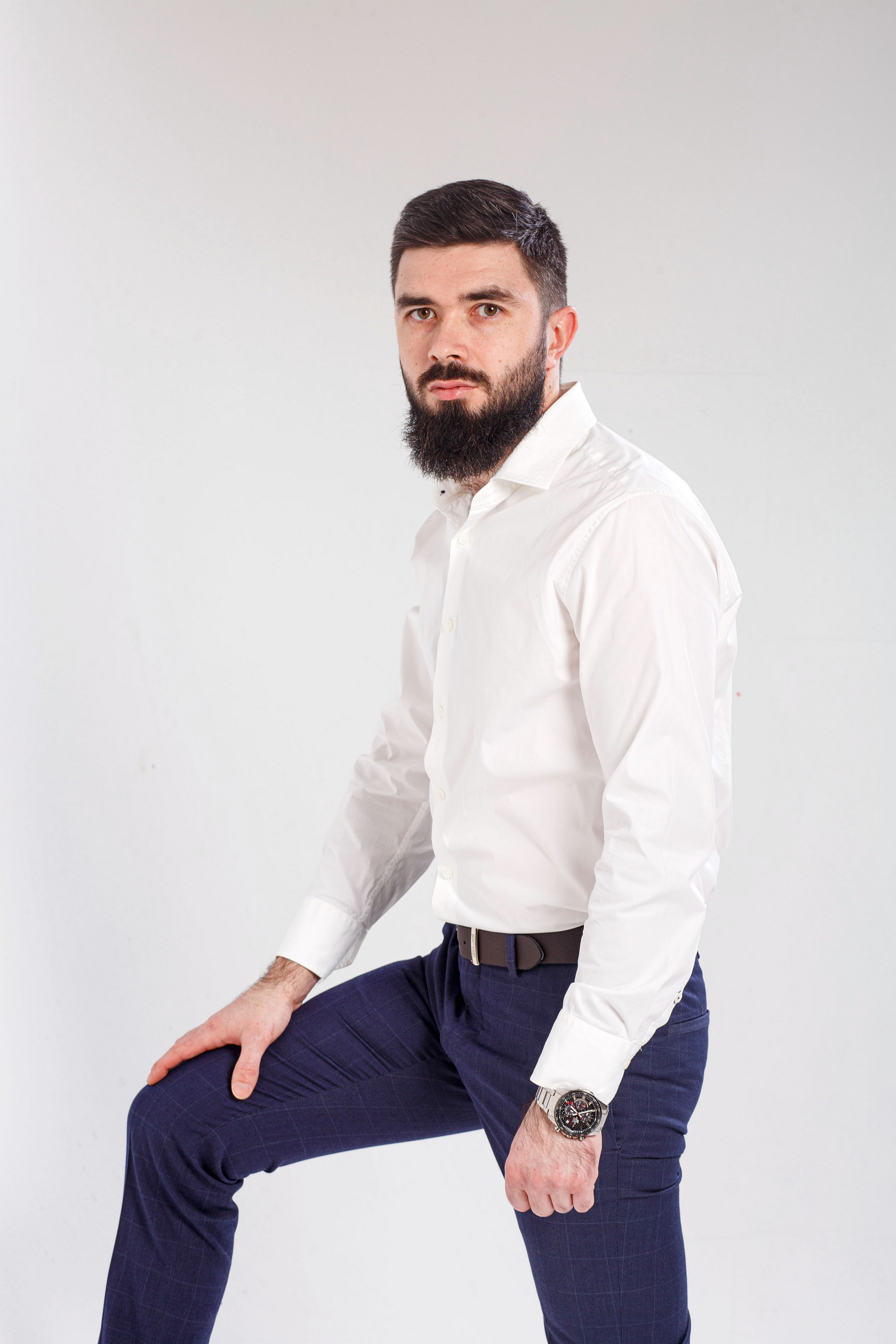 Мужской портрет в студии. Фотограф Яков Поспехов