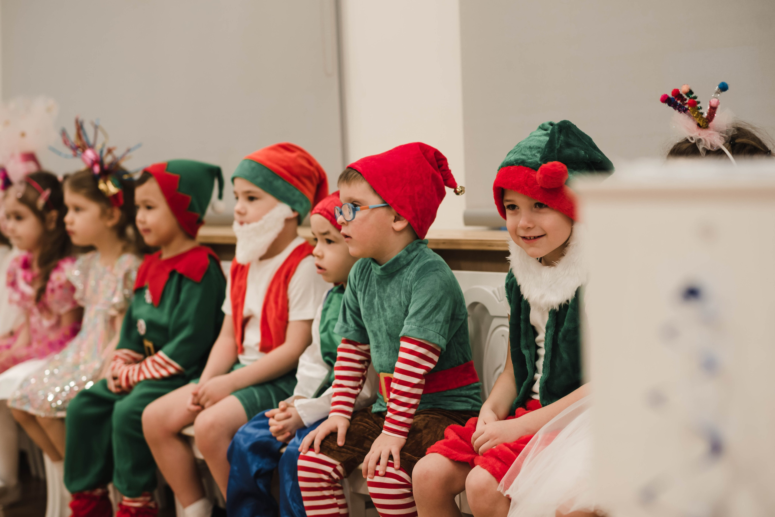 Детский садик Новый год. Фотограф в Москве новорожденные свадьбы семьи Дарья Ларионова