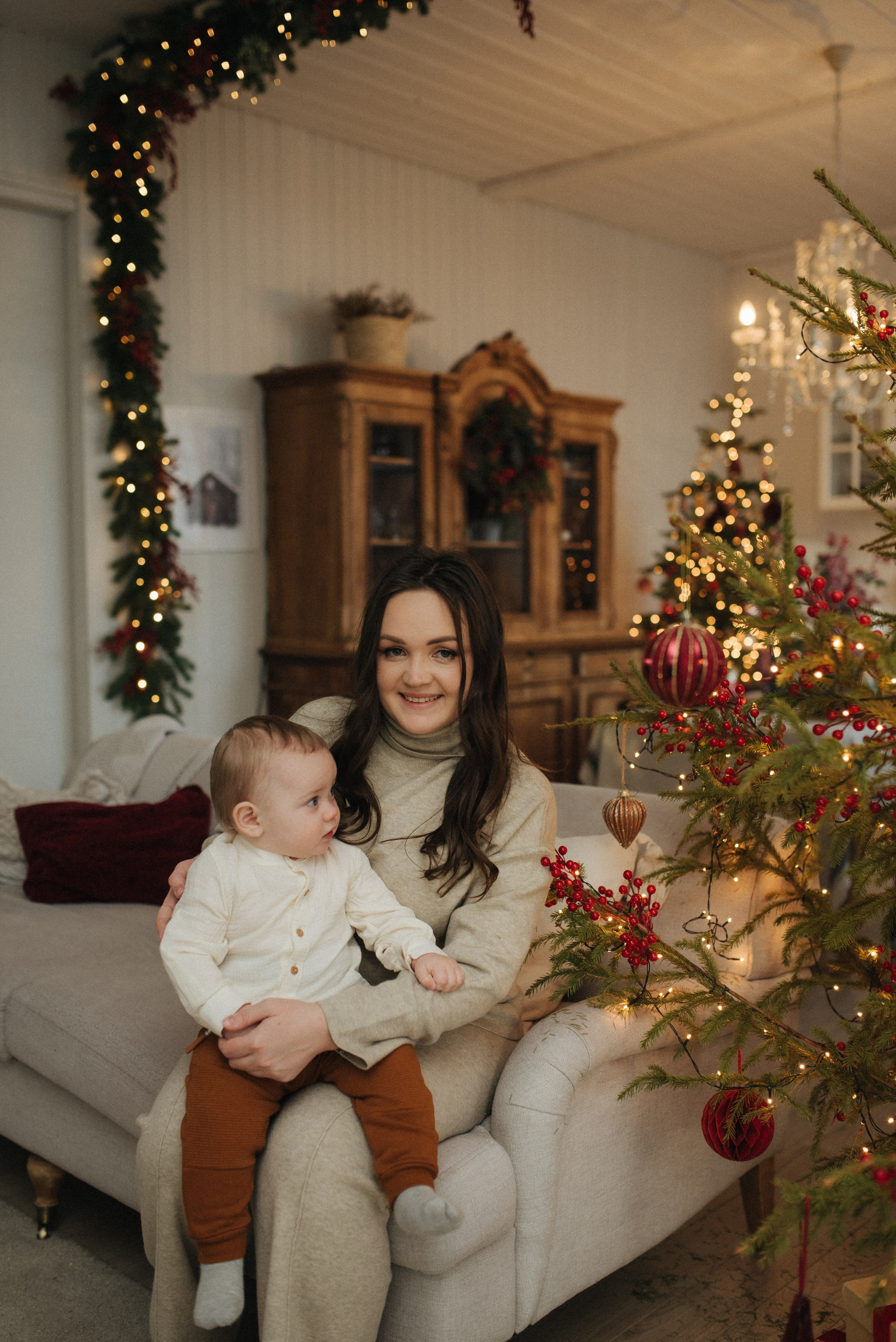 Новогодняя в студии. Фотограф в Санкт-Петребурге и в Великих Луках Волченкова Екатерина