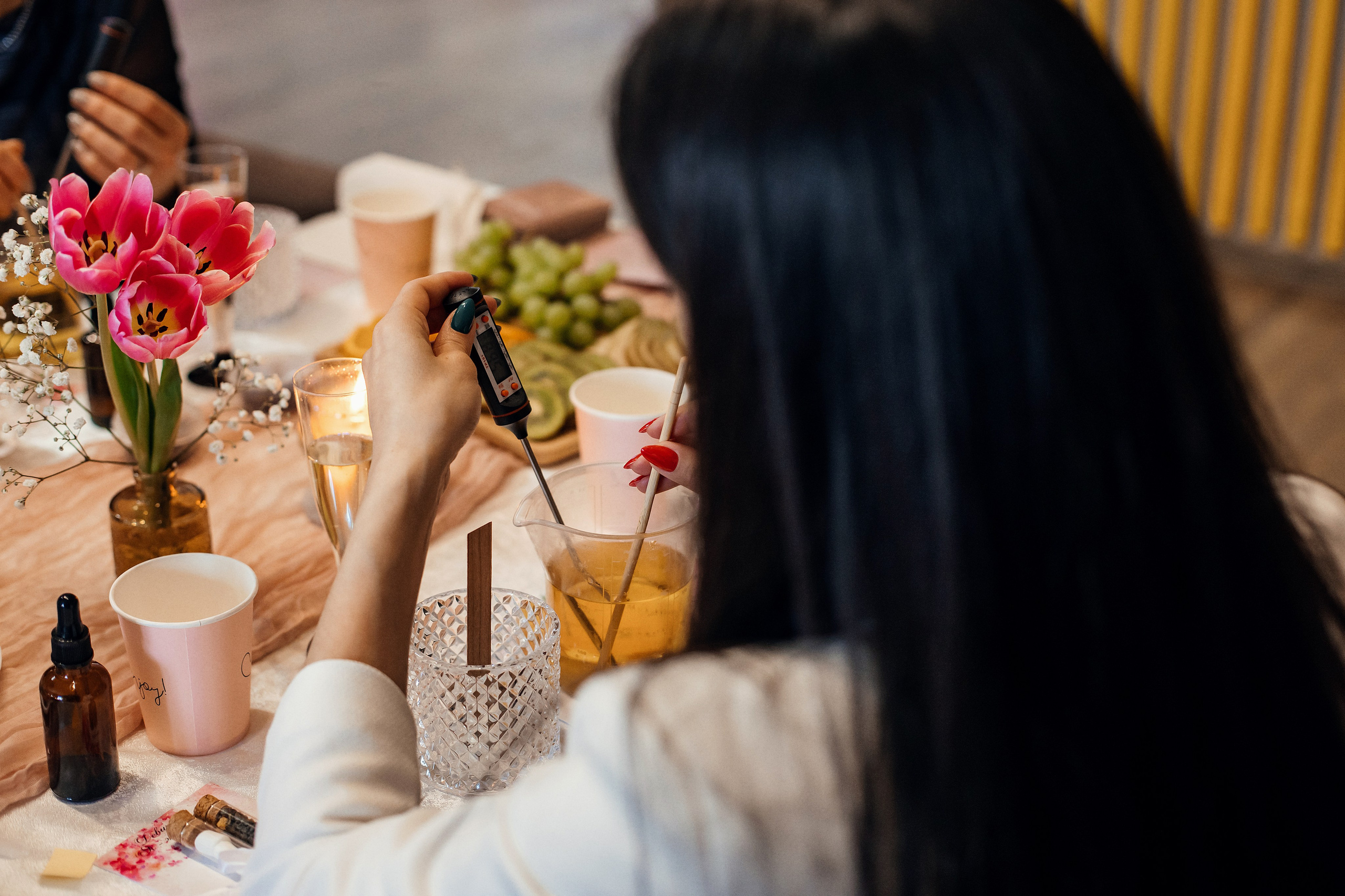 Девичник и свечеварение. Екатерина Ярковая фотограф