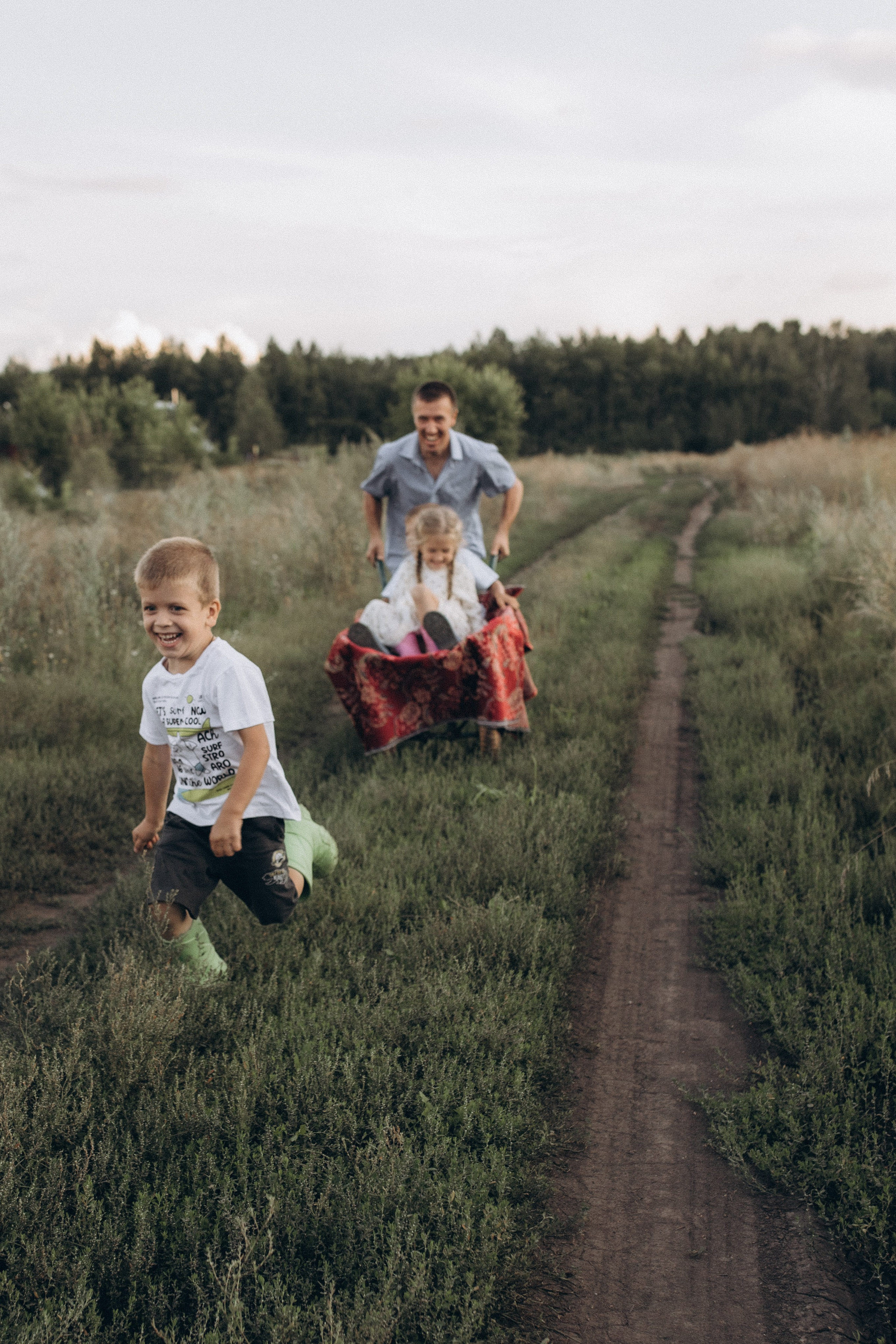 Папа и дети. Семейный фотограф lifestyle в Новосибирске Елена Шпилевая