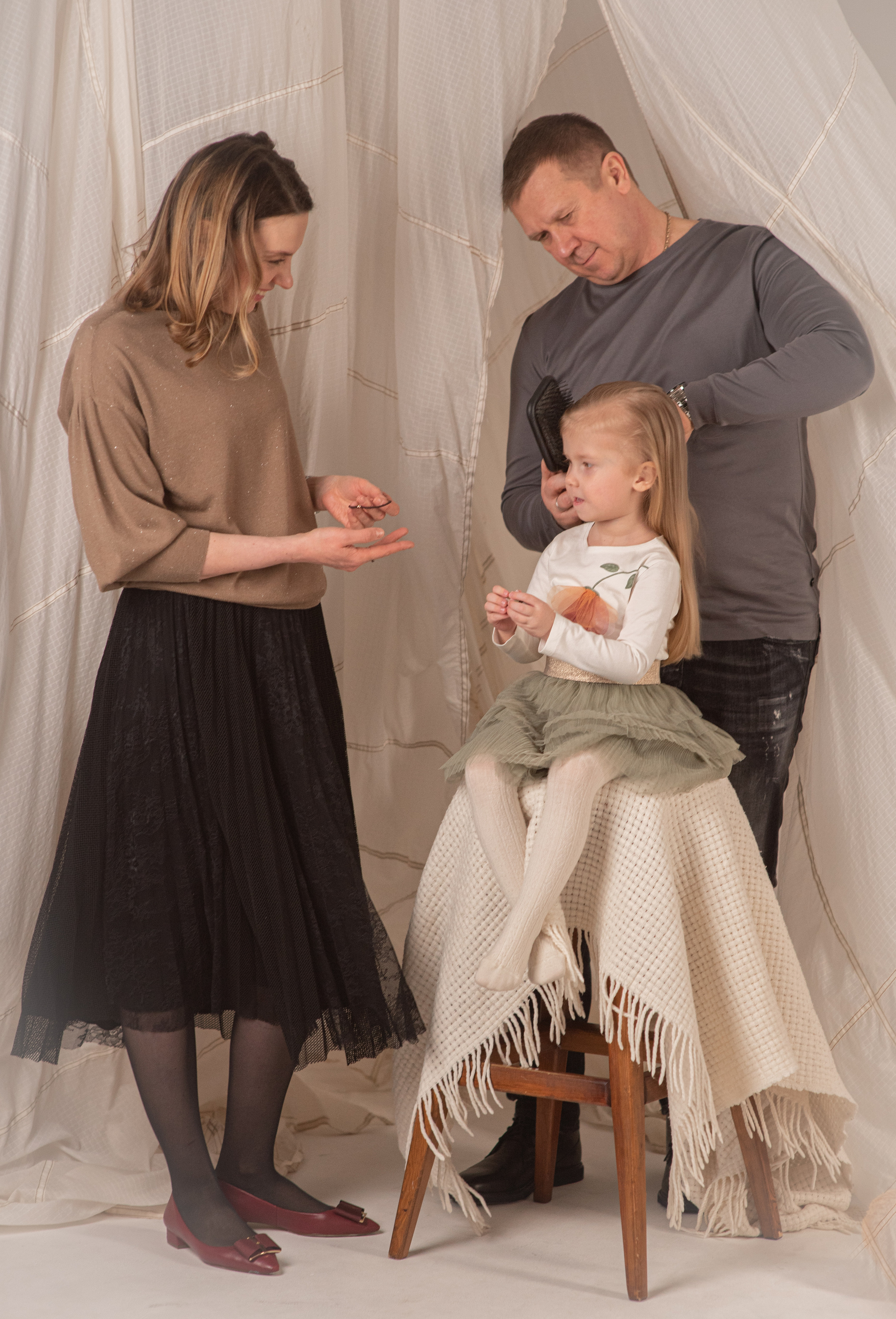 Таня&Олег&Полиночка. Творческий фотограф в Севастополе — Антонина Марченко