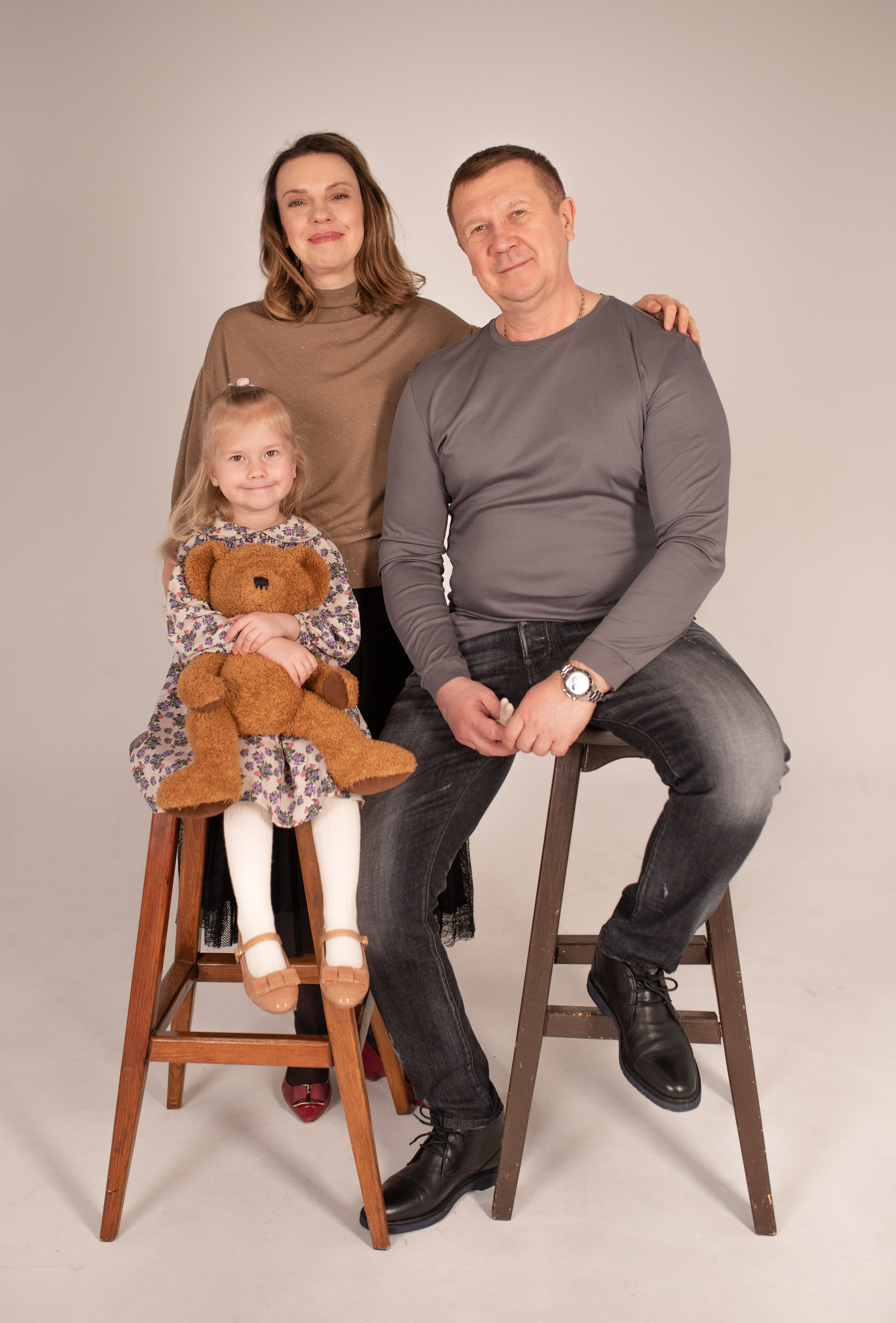 Таня&Олег&Полиночка. Творческий фотограф в Севастополе — Антонина Марченко