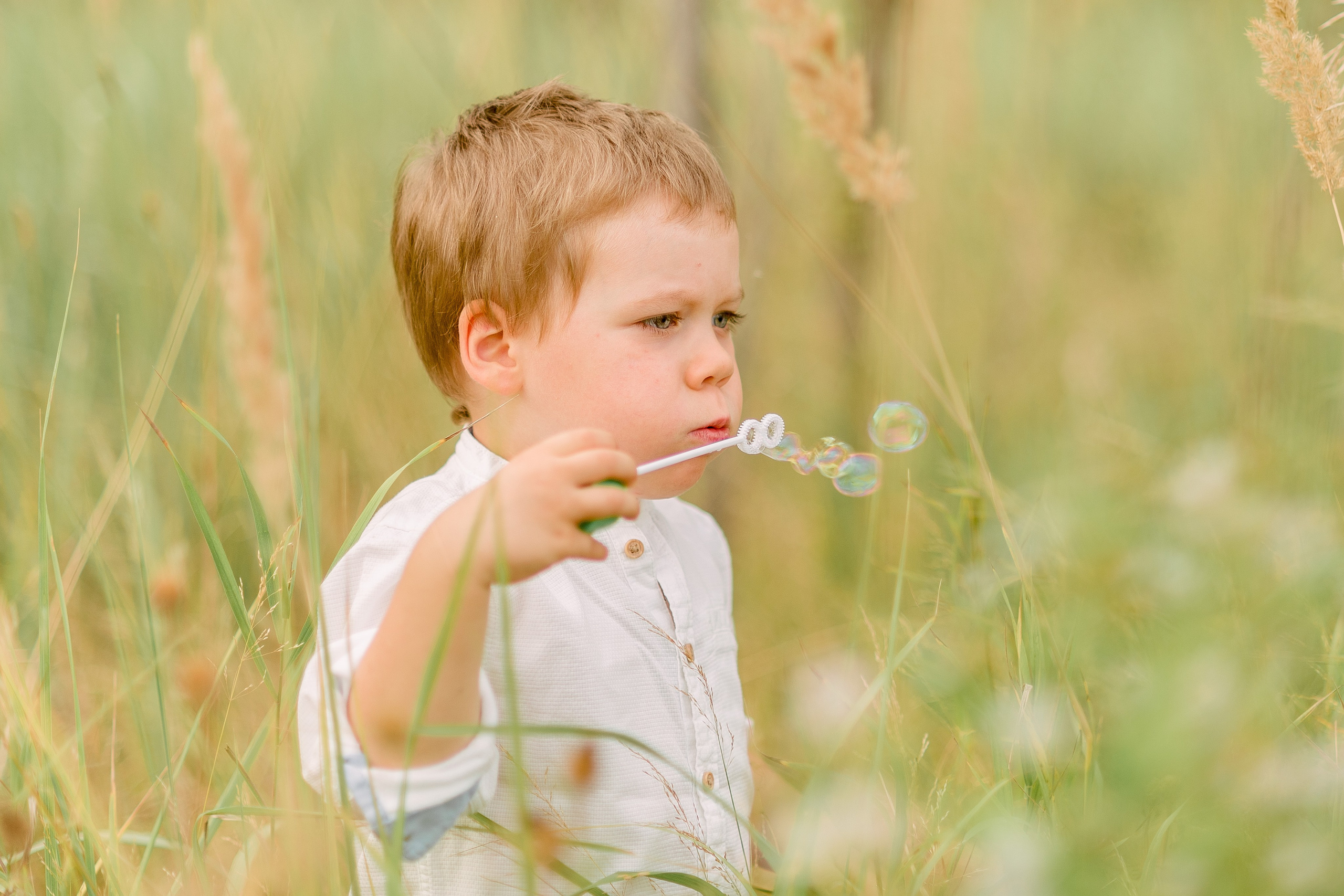 В поле. Фотограф Юлия Попова