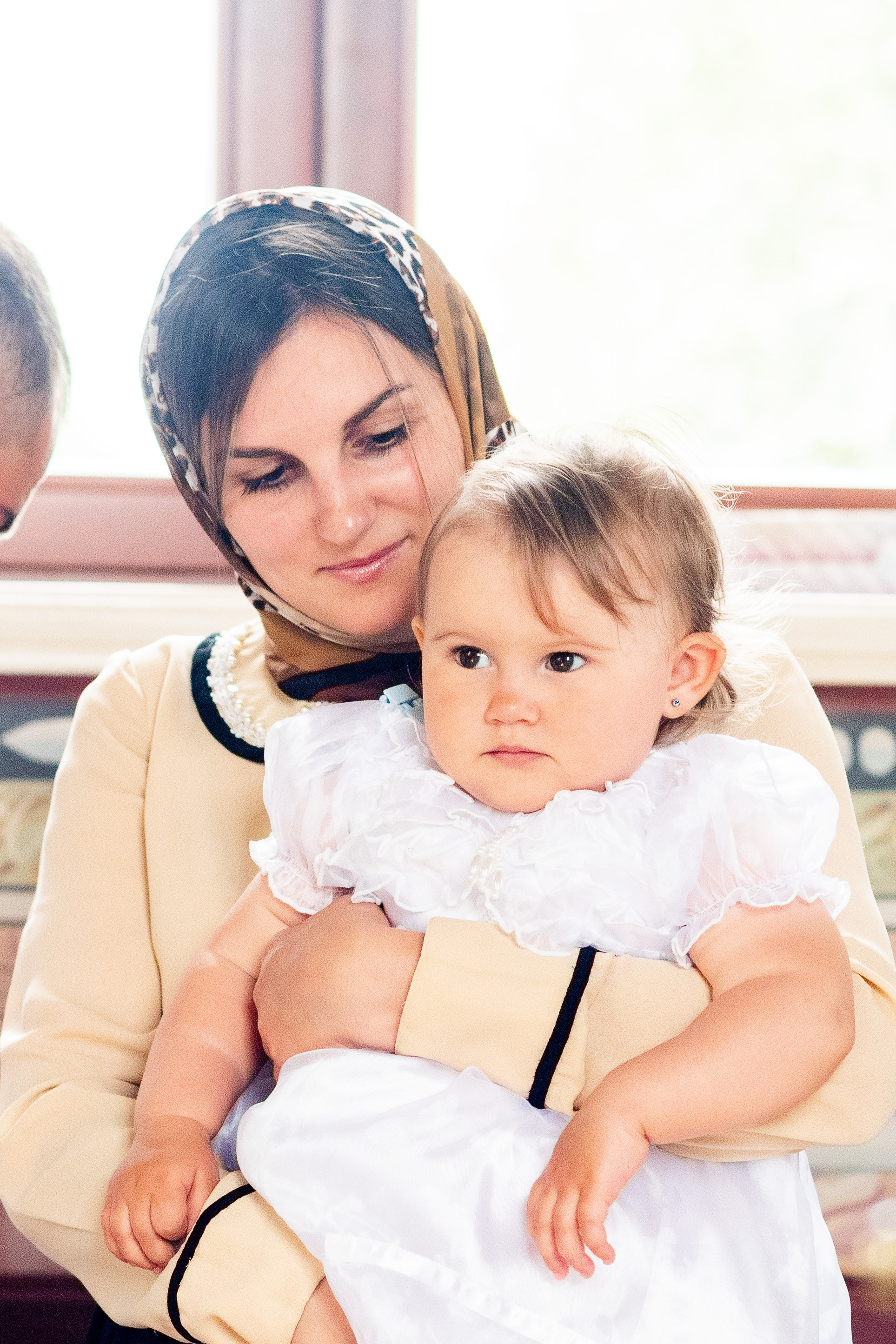 Крещение Ники. Фотограф Юлия Попова