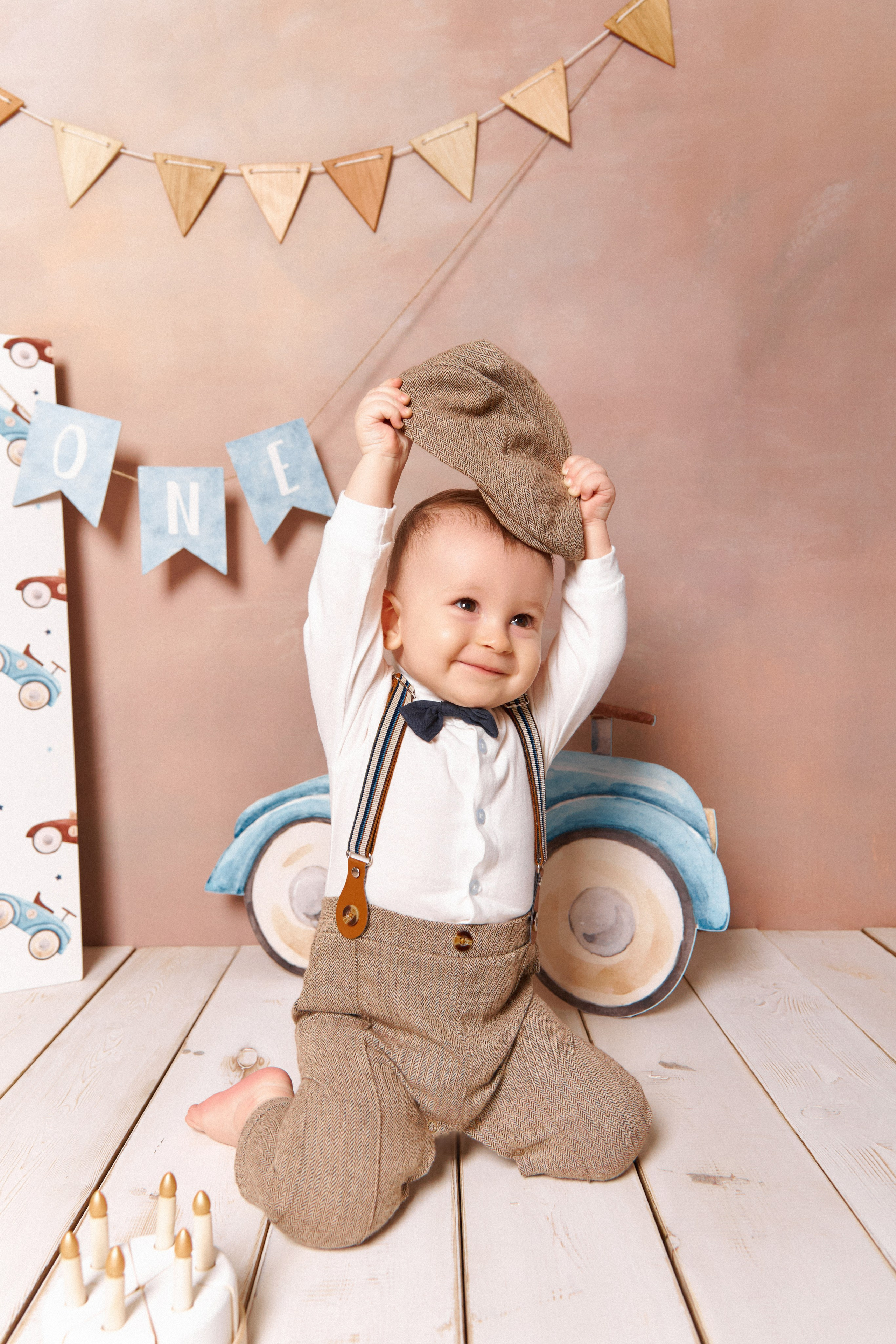 Фотосъёмка первого годика. Фотограф Беременности и Новорождённых в Кемерово