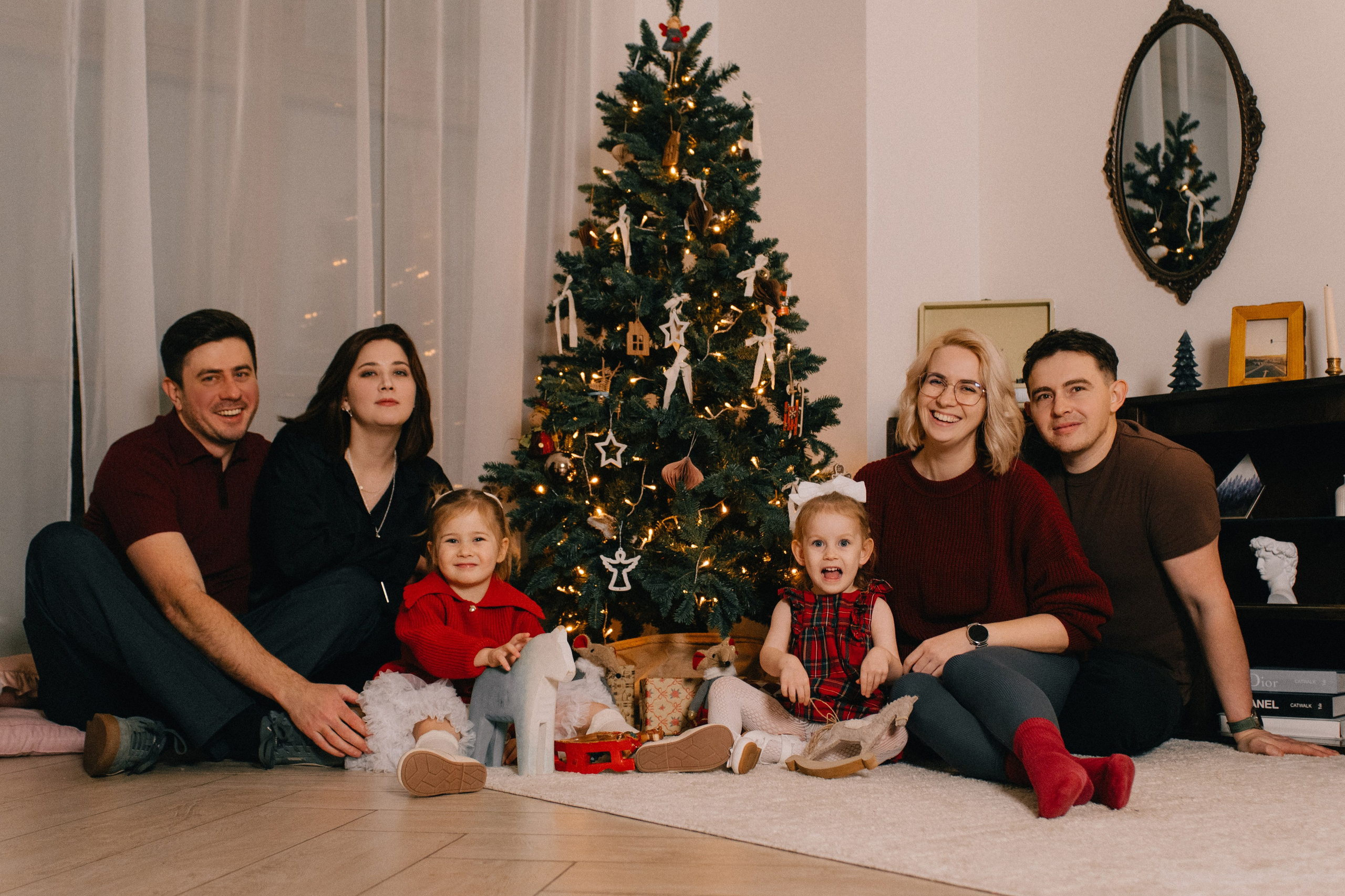 Шестаковы и Корытко. Barhat. Новогоднее. Фотограф в Челябинске Любовь Денисенко