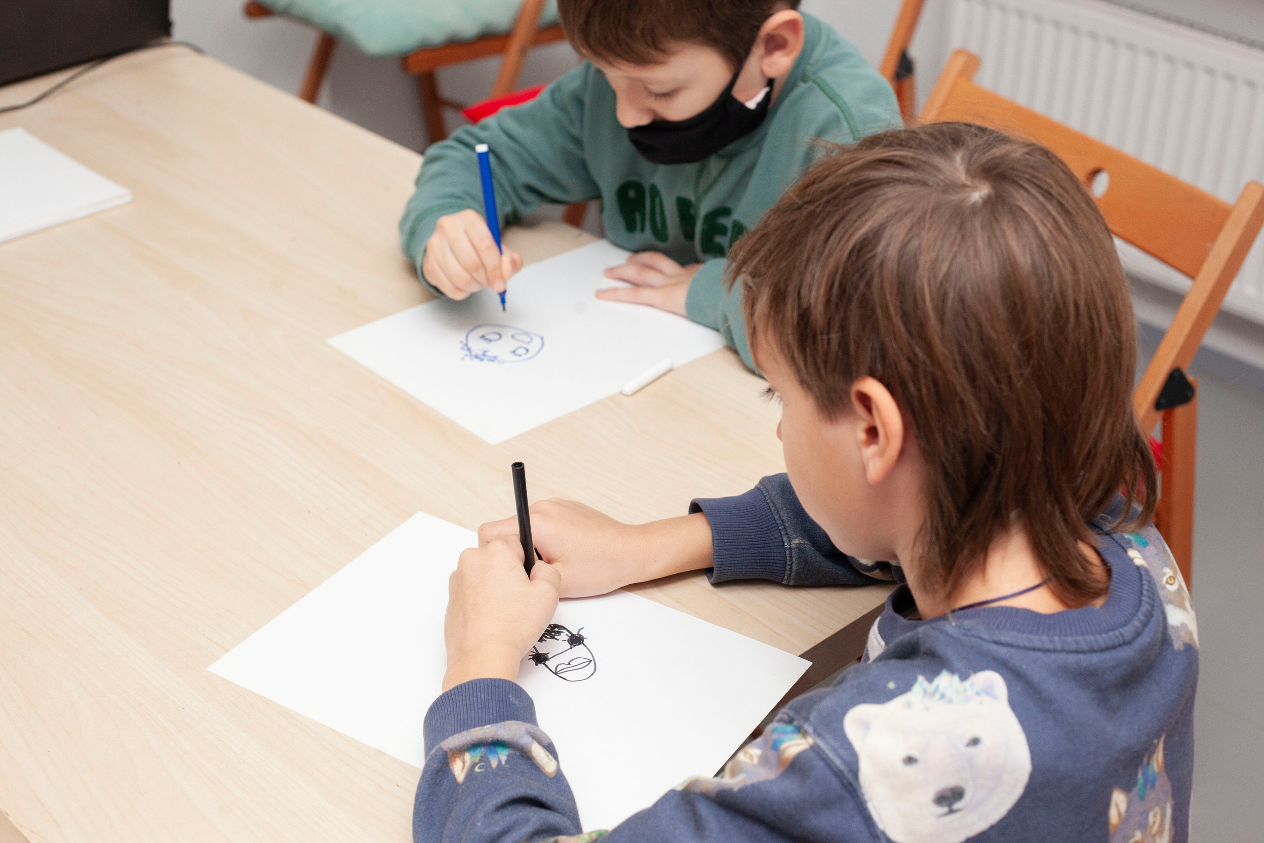 Детский мастер-класс в ММОМА. Stanislav Baryshev — People. Emotions. Atmosphere