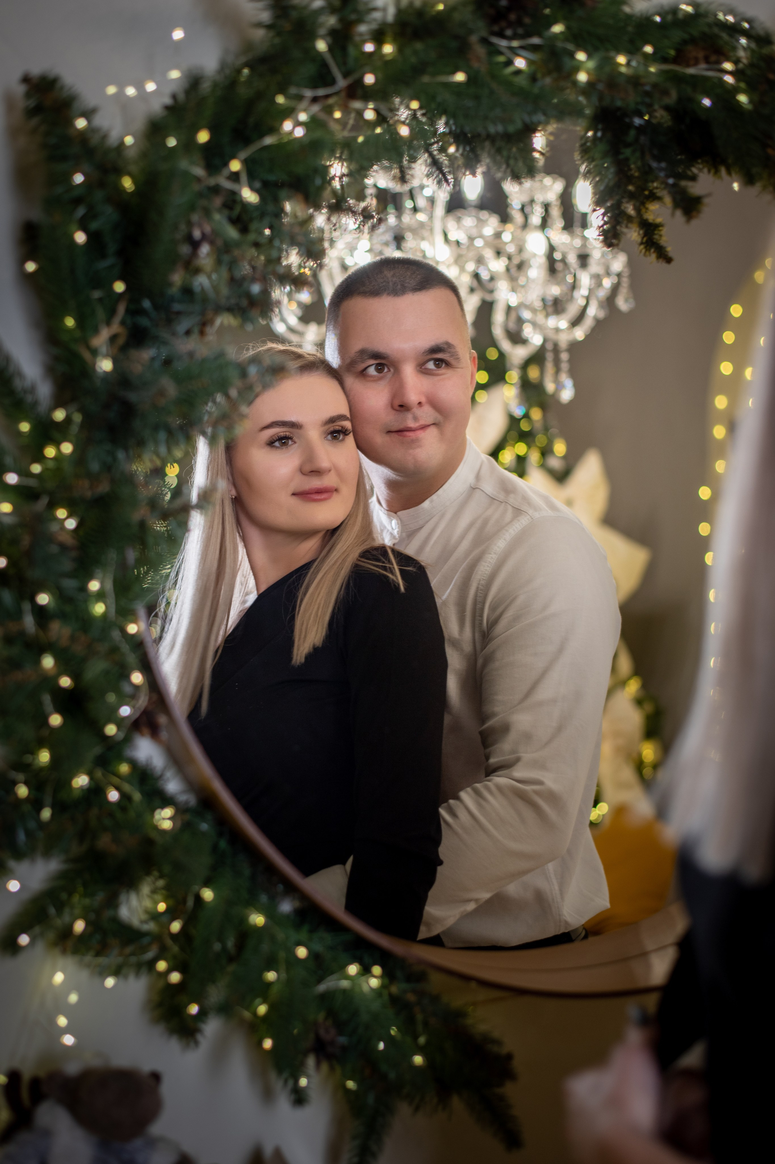 Семейная новогодняя фотосессия