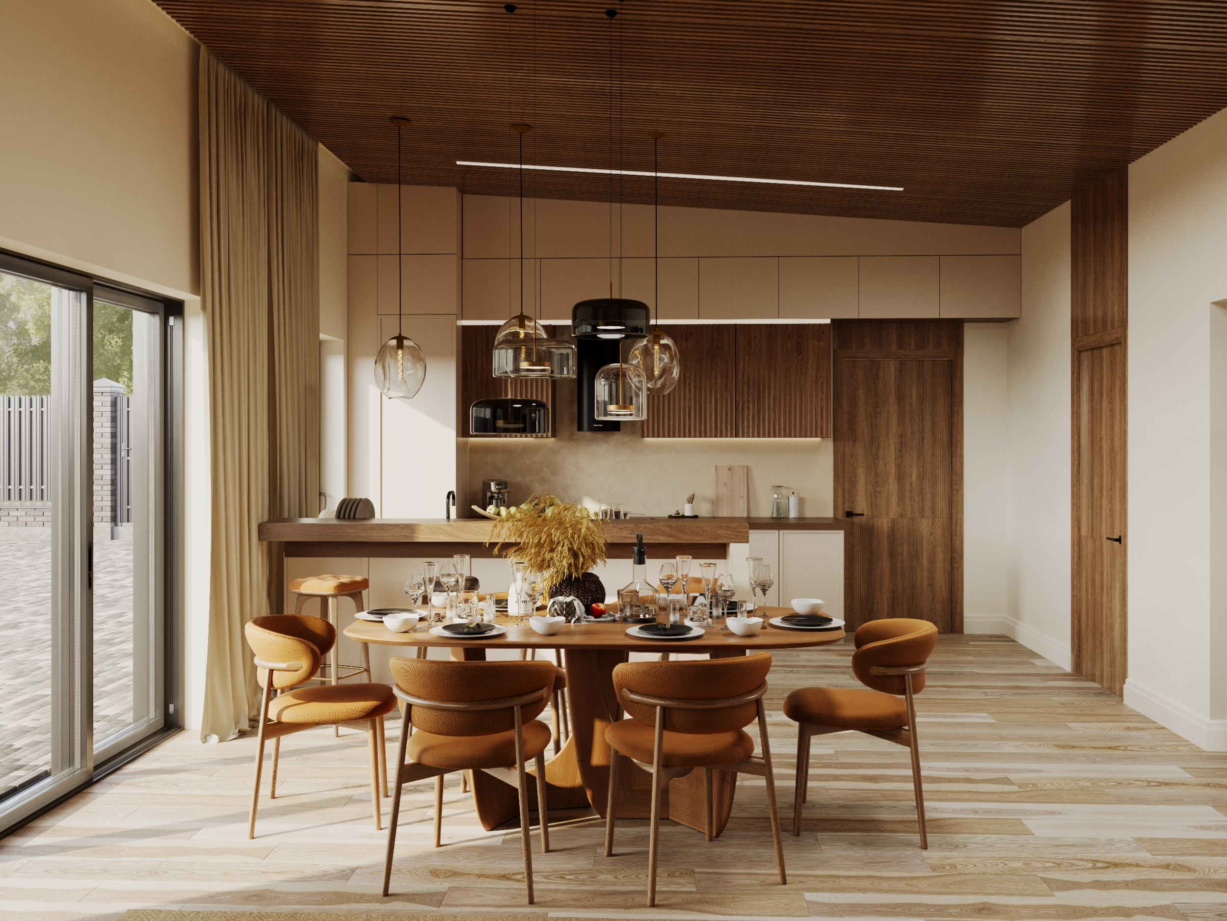 Уютный 1эт. дом. 3D-визуализатор Александр Зиновьев