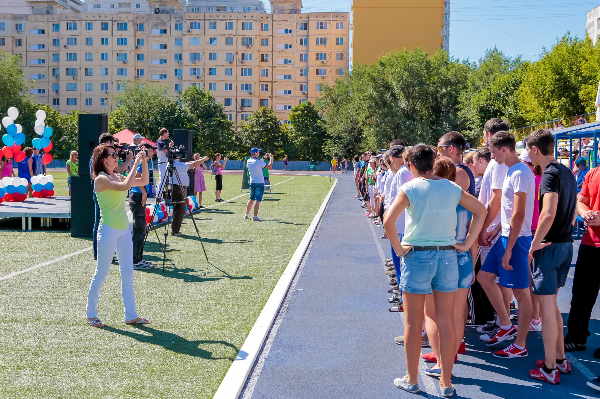 День Физкульт. Максим Матвийченко и Виктория Басова профессионалы своего дела