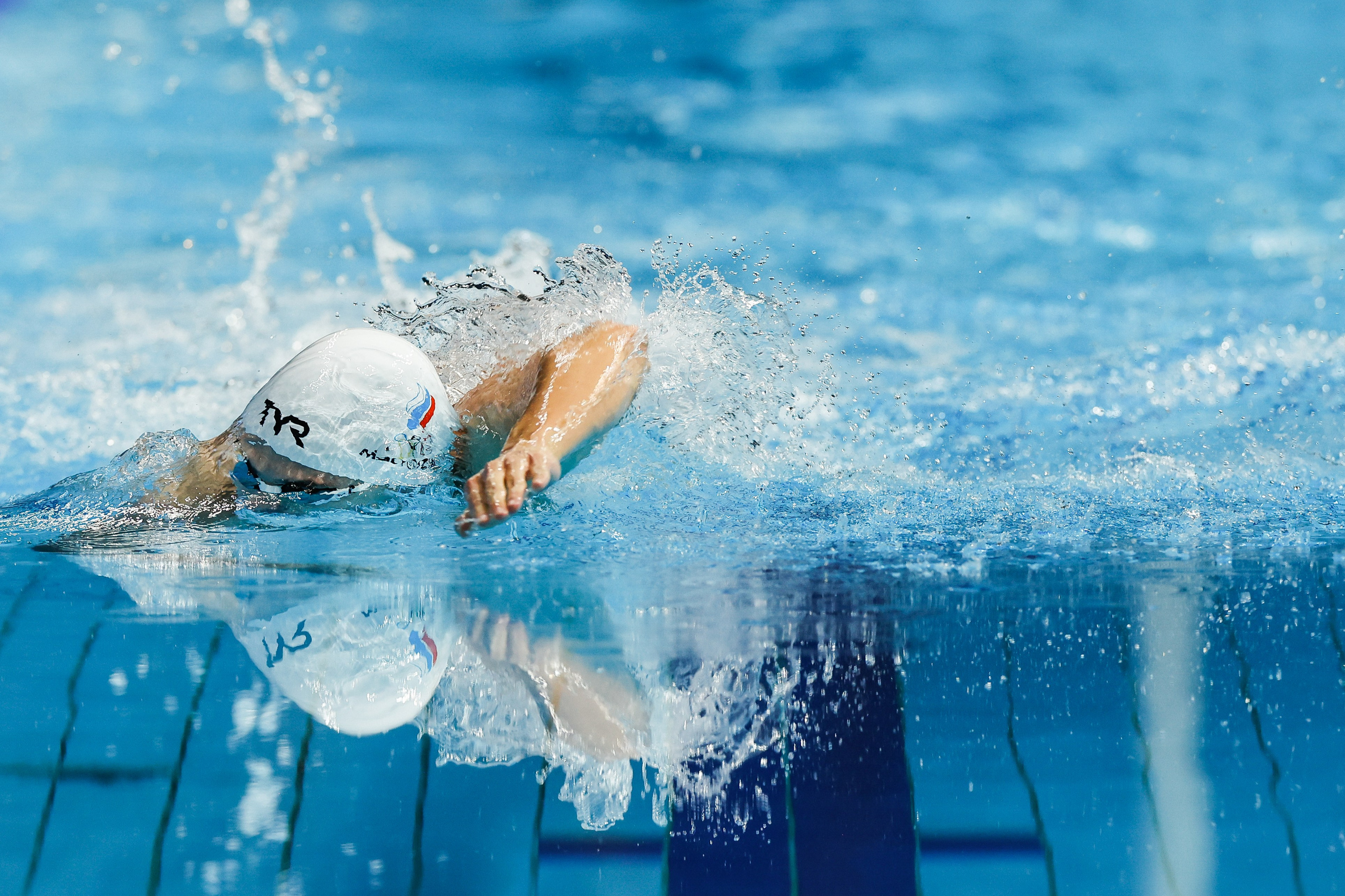 Чемпионат России по плаванию 2023. Спортивный репортажный фотограф Казань Нафис Сиразетдинов