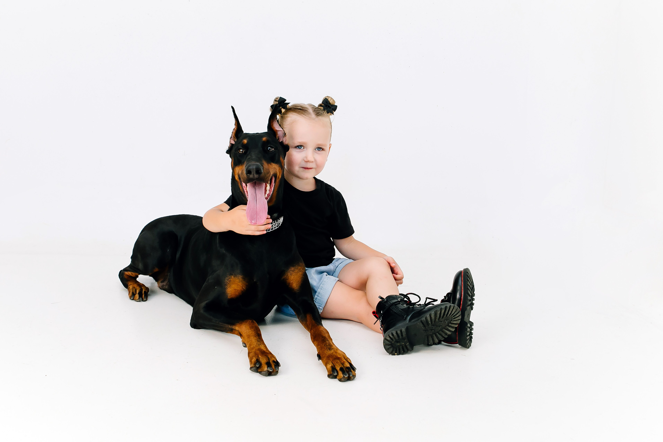 Фотопроект с доберманом. Свадебный и семейный фотограф в Краснодаре Илонна Ковалева