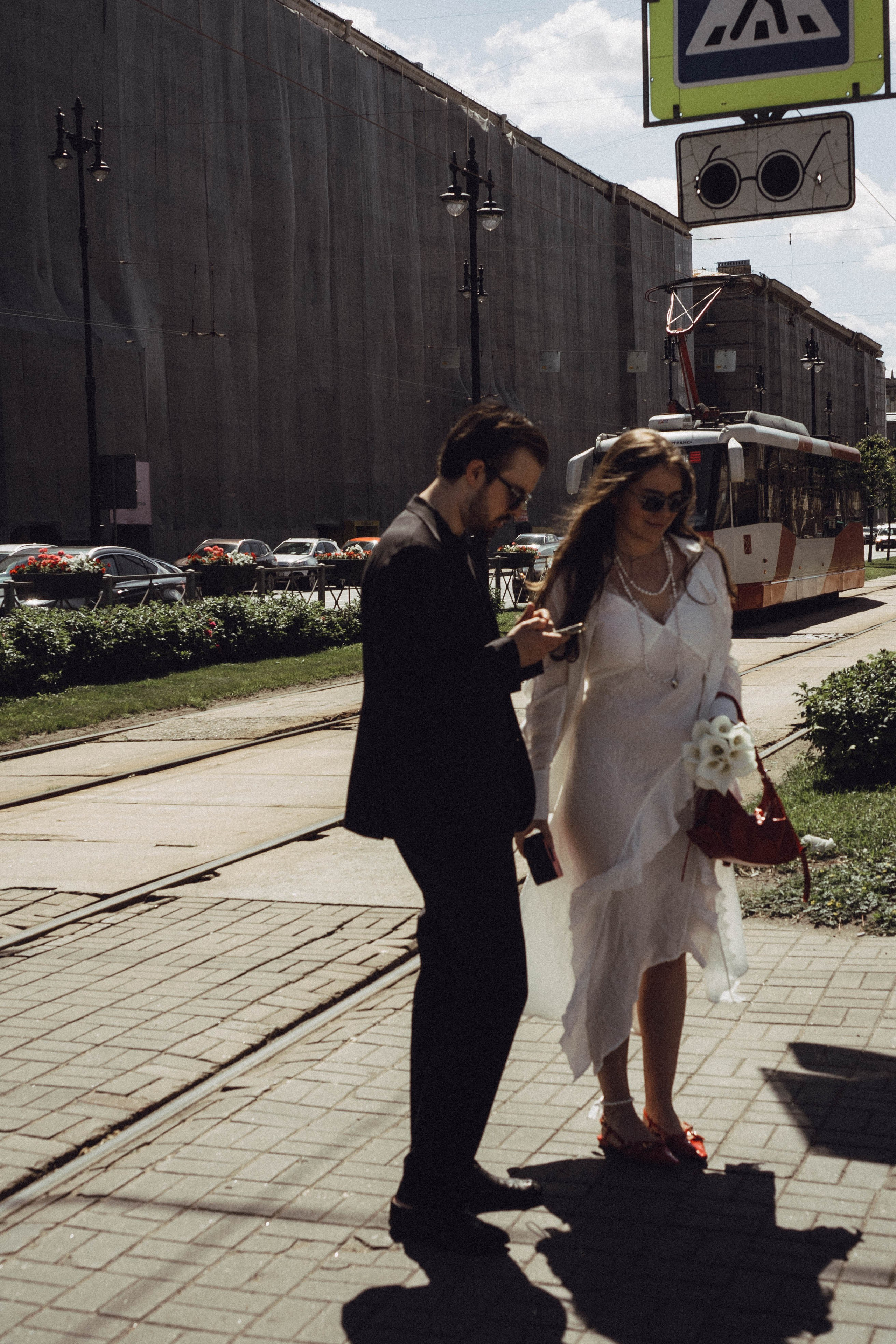 СВАДЕБНАЯ СЬЕМКА В ПАРКЕ ПОБЕДЫ И ПРОГУЛКА ПО МОСКОВСКОМУ ПРОСПЕКТУ. Профессиональный фотограф, Санкт-Петербург — Виктория Богомолова