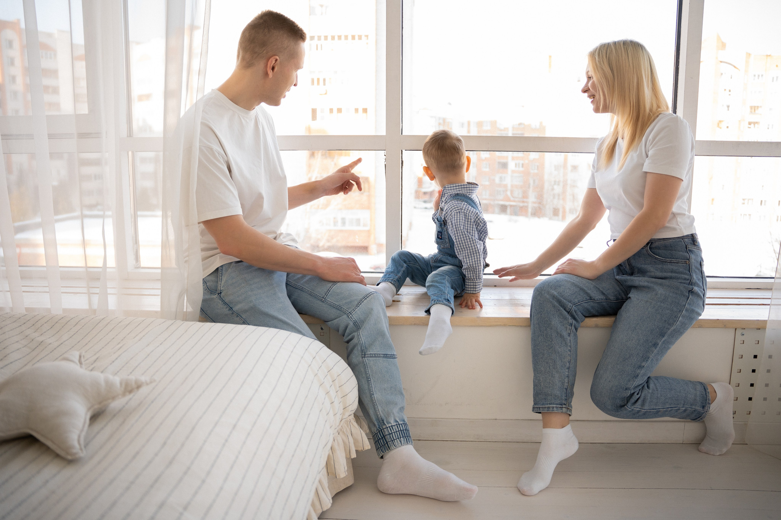 Семейная съемка в студии