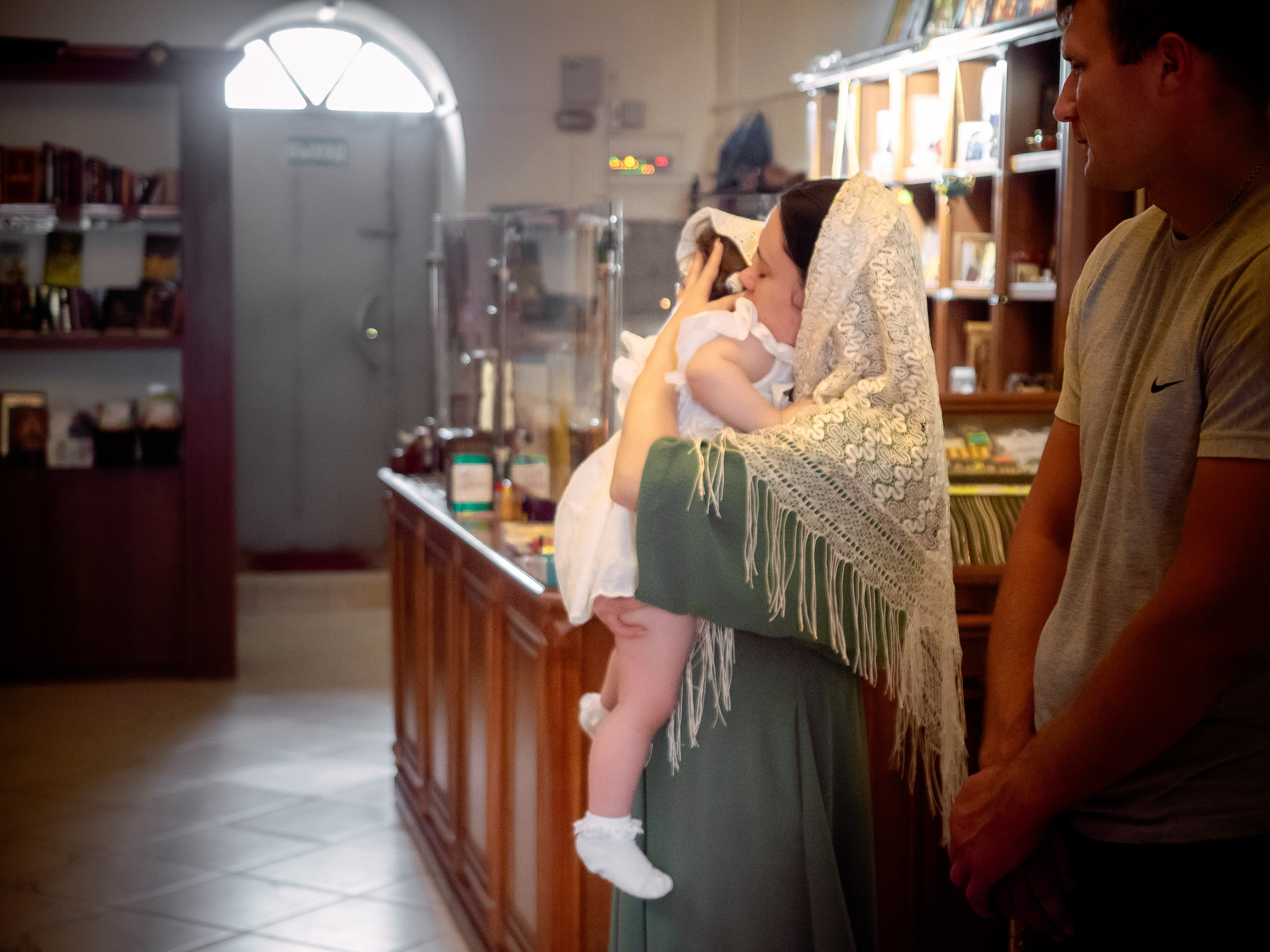 Крещение. Семейный фотограф в Марксе Светлана Шибаршина