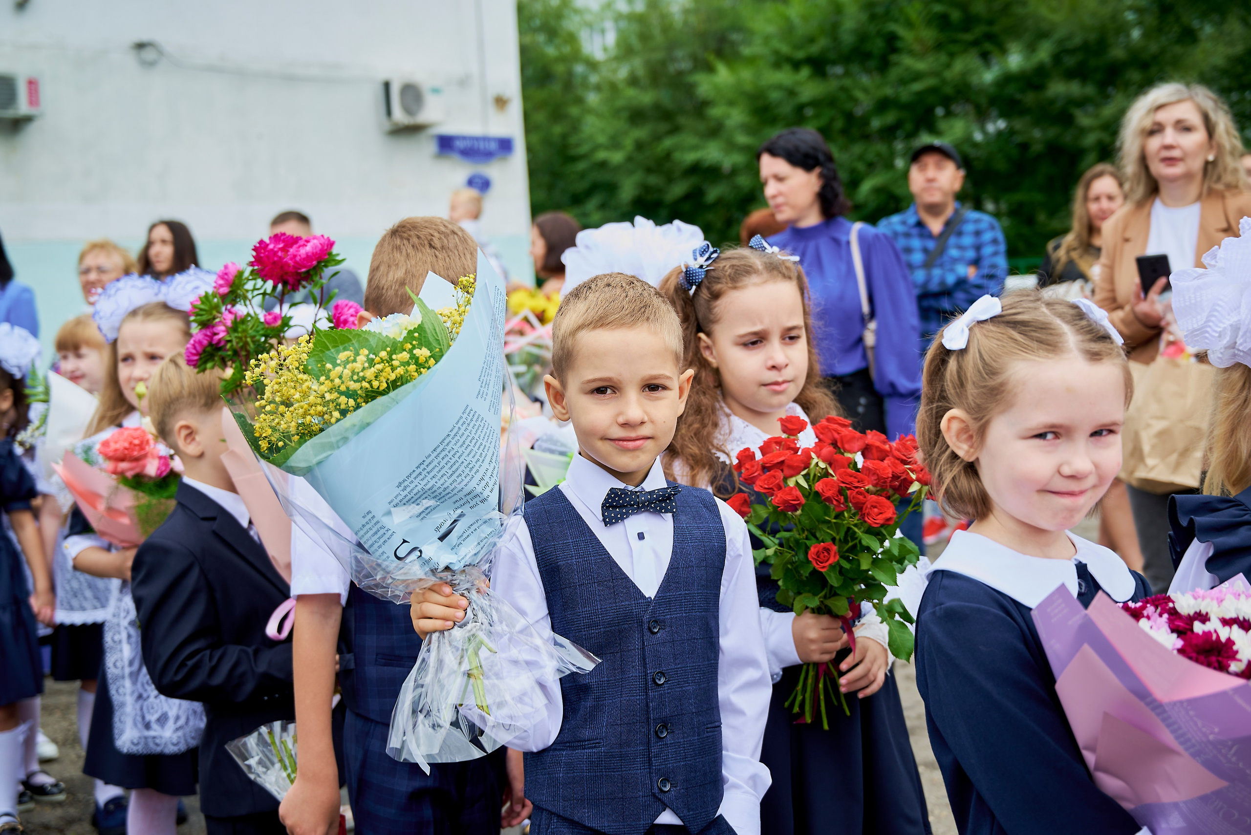 Первый раз в 1-й класс. Фотостудия «Юла»