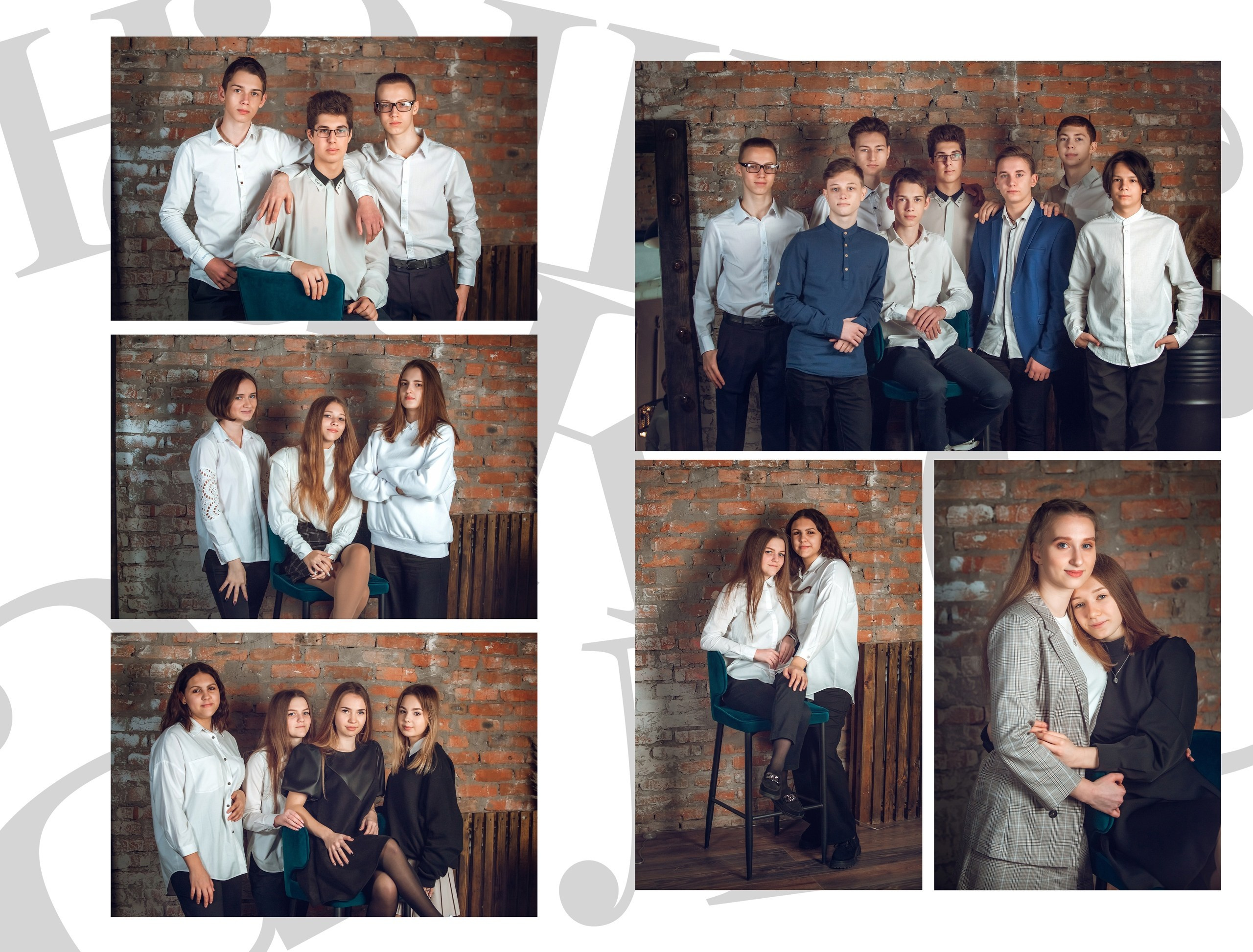 Выпускные альбомы. Школьный и семейный фотограф в Губкине Берлизева Марина