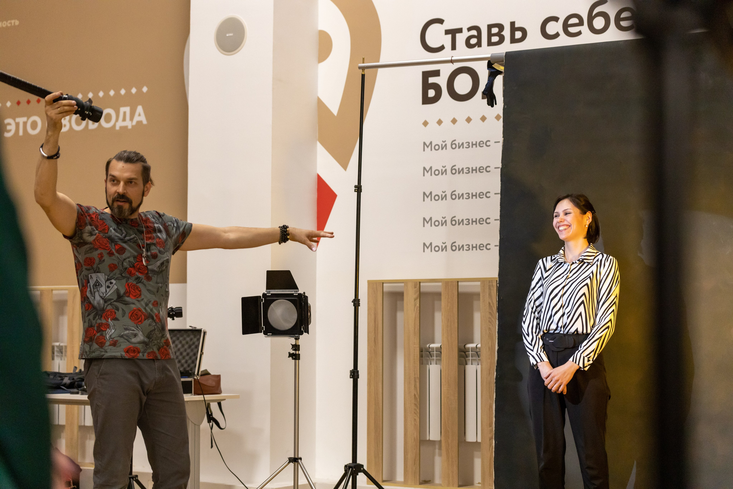 Репортаж для Мой Бизнес — Мастеркласс Павла Ребанда. Фотограф в Туле Крупский АнДРей. Фотостудия «КАДР71» в Туле