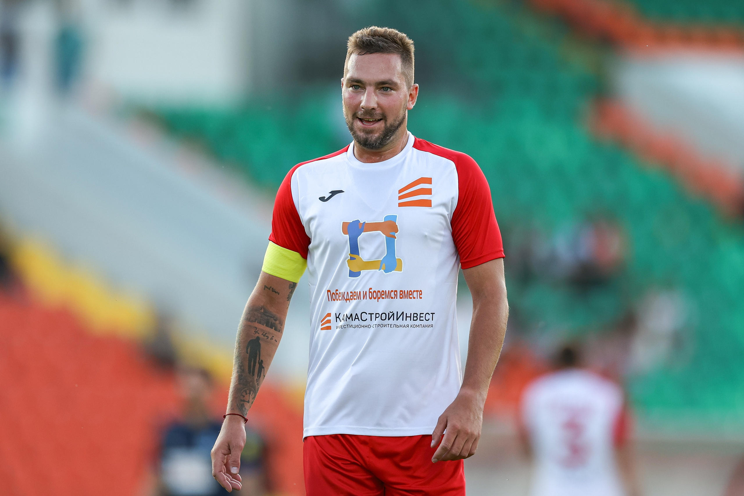 Благотворительный футбольный матч Друзья Бурмистрова vs ФК Fight Nights. Спортивный репортажный фотограф Казань Нафис Сиразетдинов