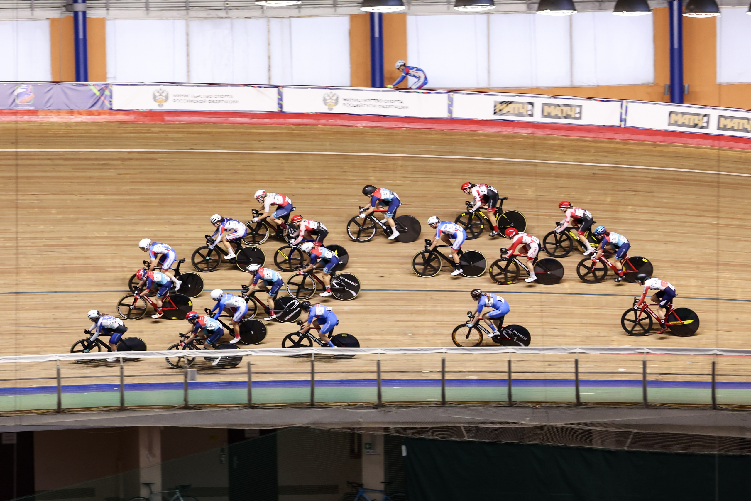 Чемпионат России по велосипедному спорту на треке (первый блок) 6-11.01.2025. Спортивный и репортажный фотограф Антон Тереханов