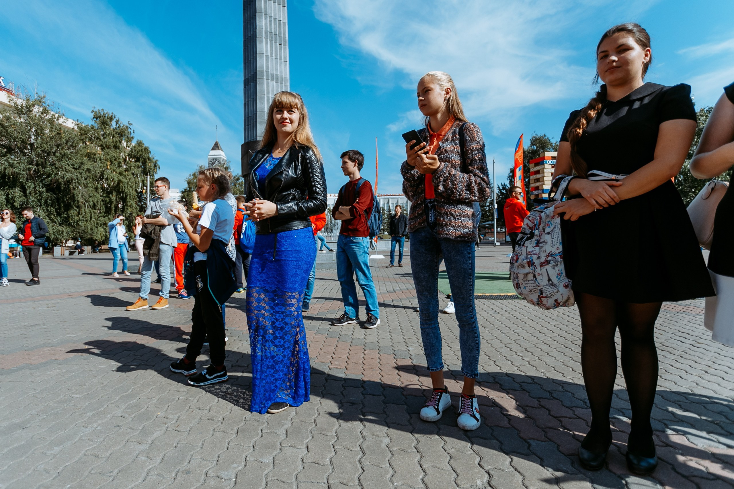 Попади на ТНТ @ Театральная площадь. Репортажный фотограф Максим Полянский. Москва, Санкт-Петербург, Красноярск