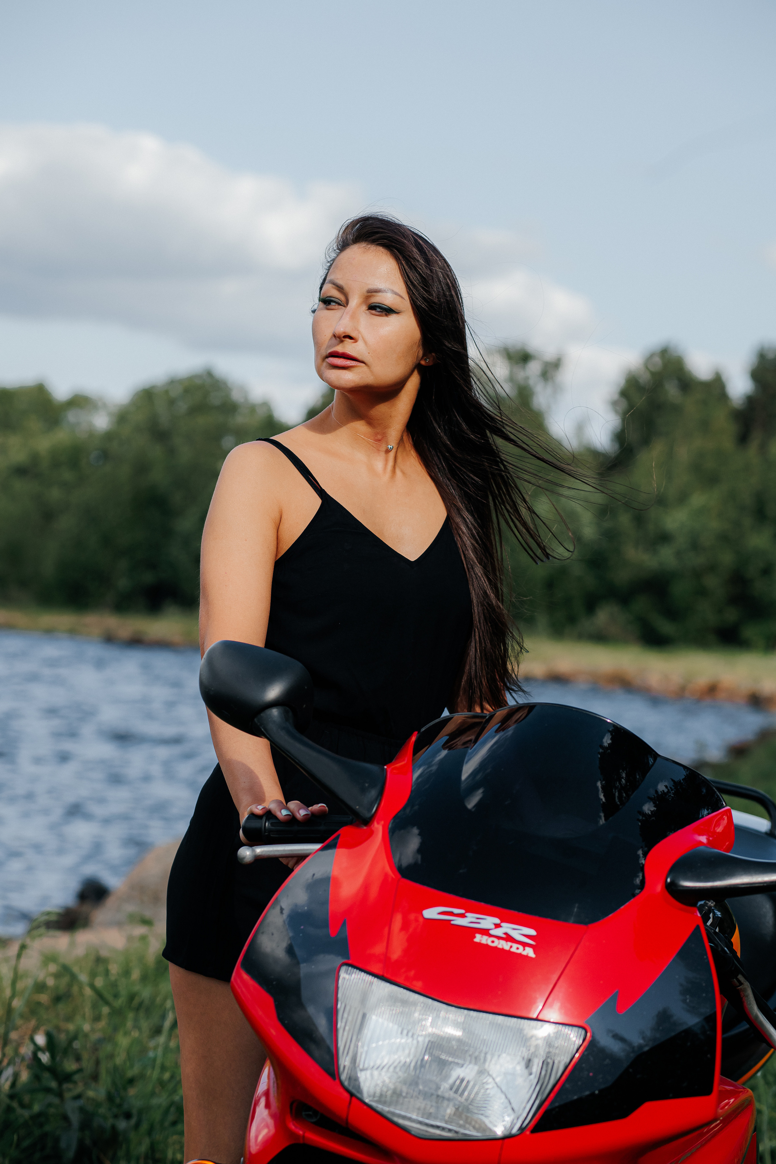 На мотоцикле. Детский и семейный фотограф Эльвира Воронина Удомля Тверь