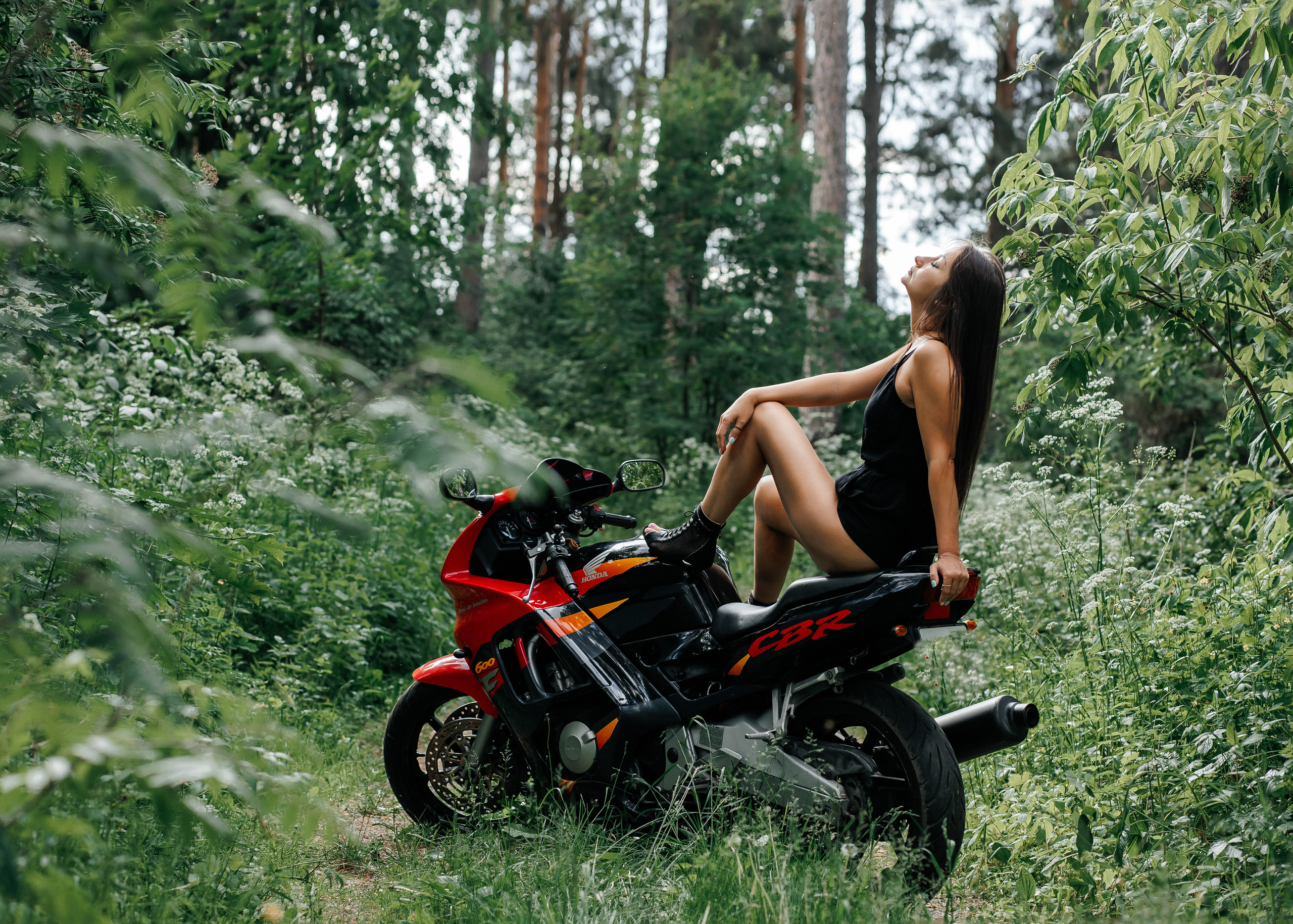 На мотоцикле. Детский и семейный фотограф Эльвира Воронина Удомля Тверь