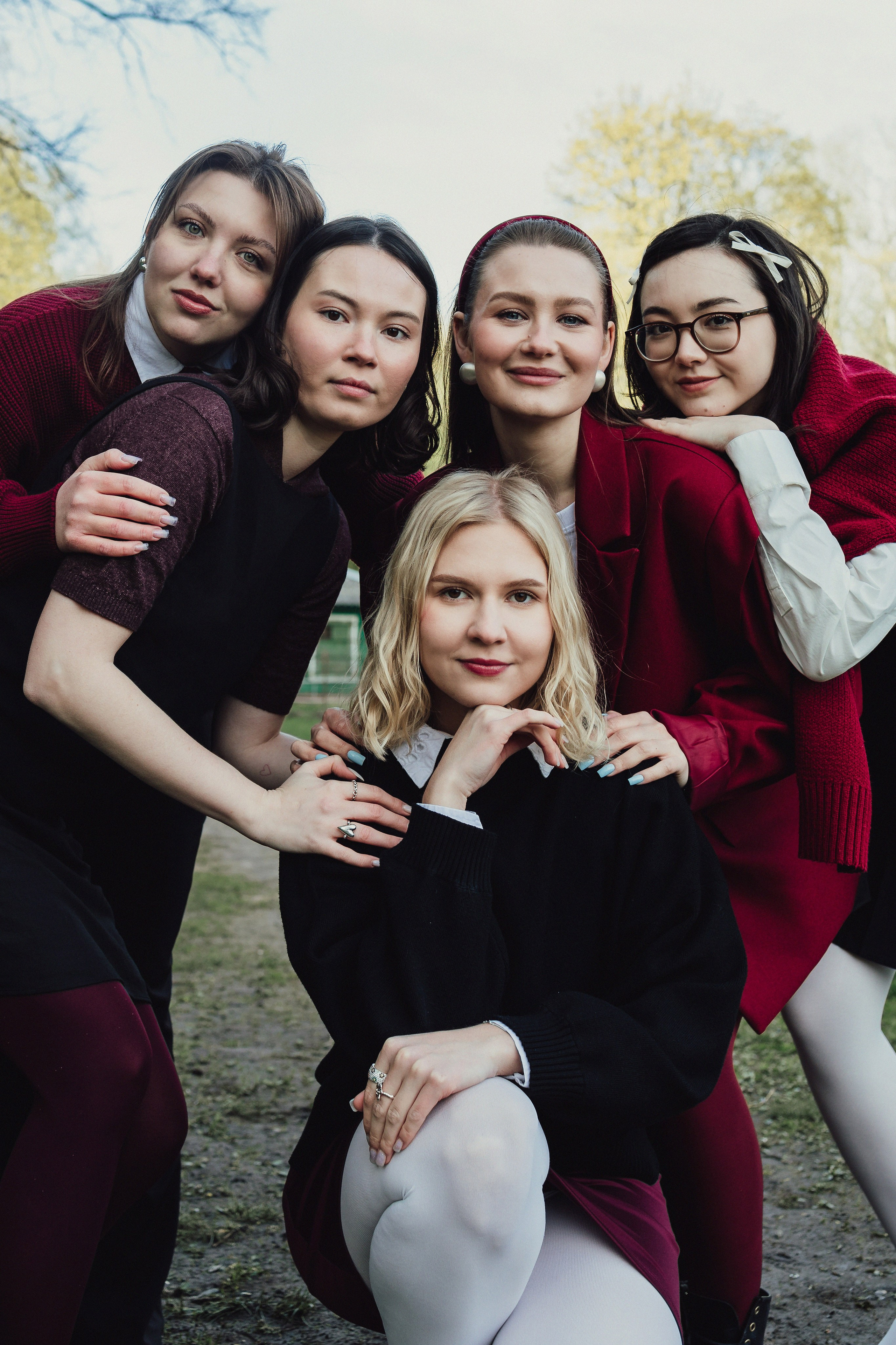 Пять подруг. Фотограф Санкт-Петербург