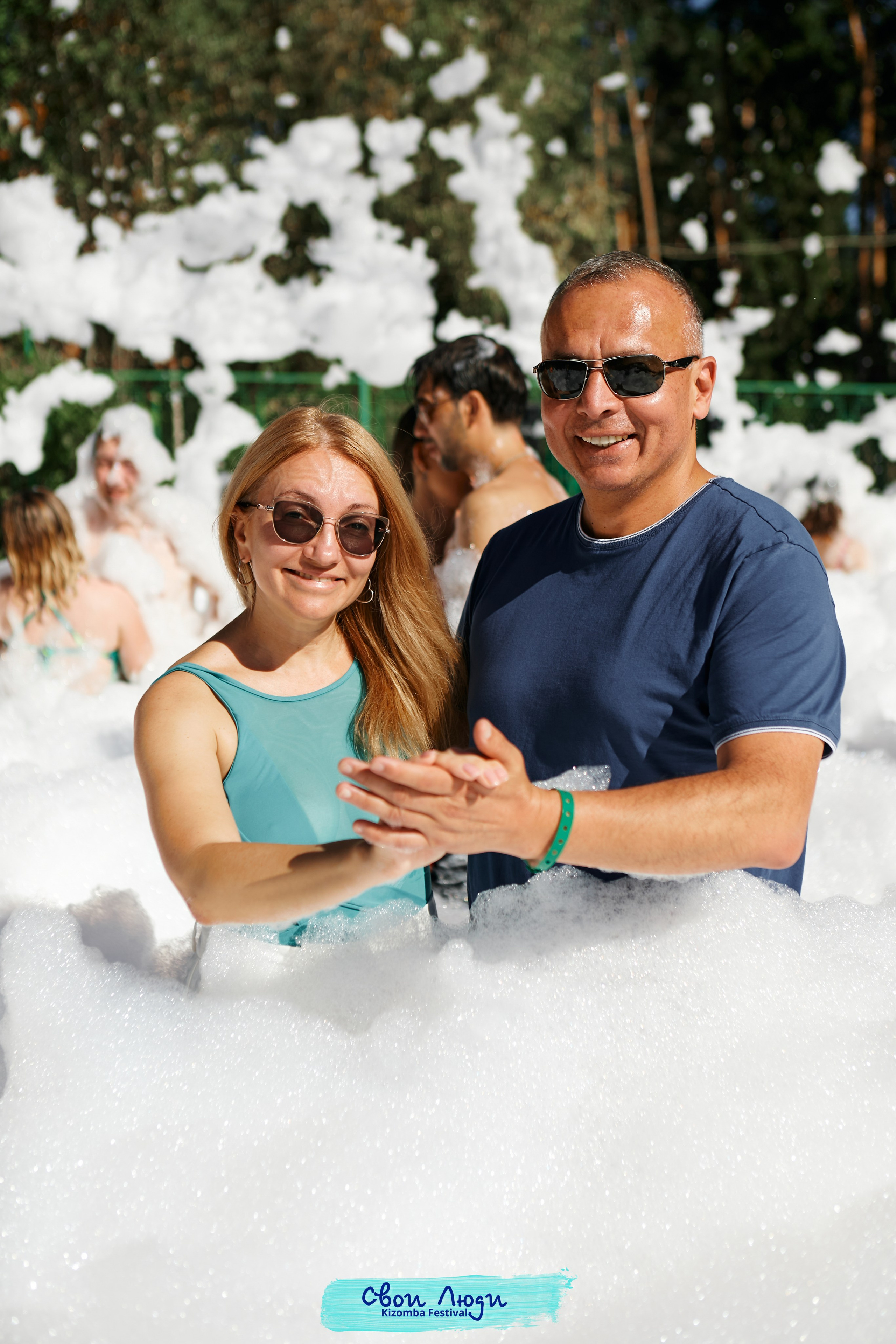 Foam party. Свадебный фотограф
