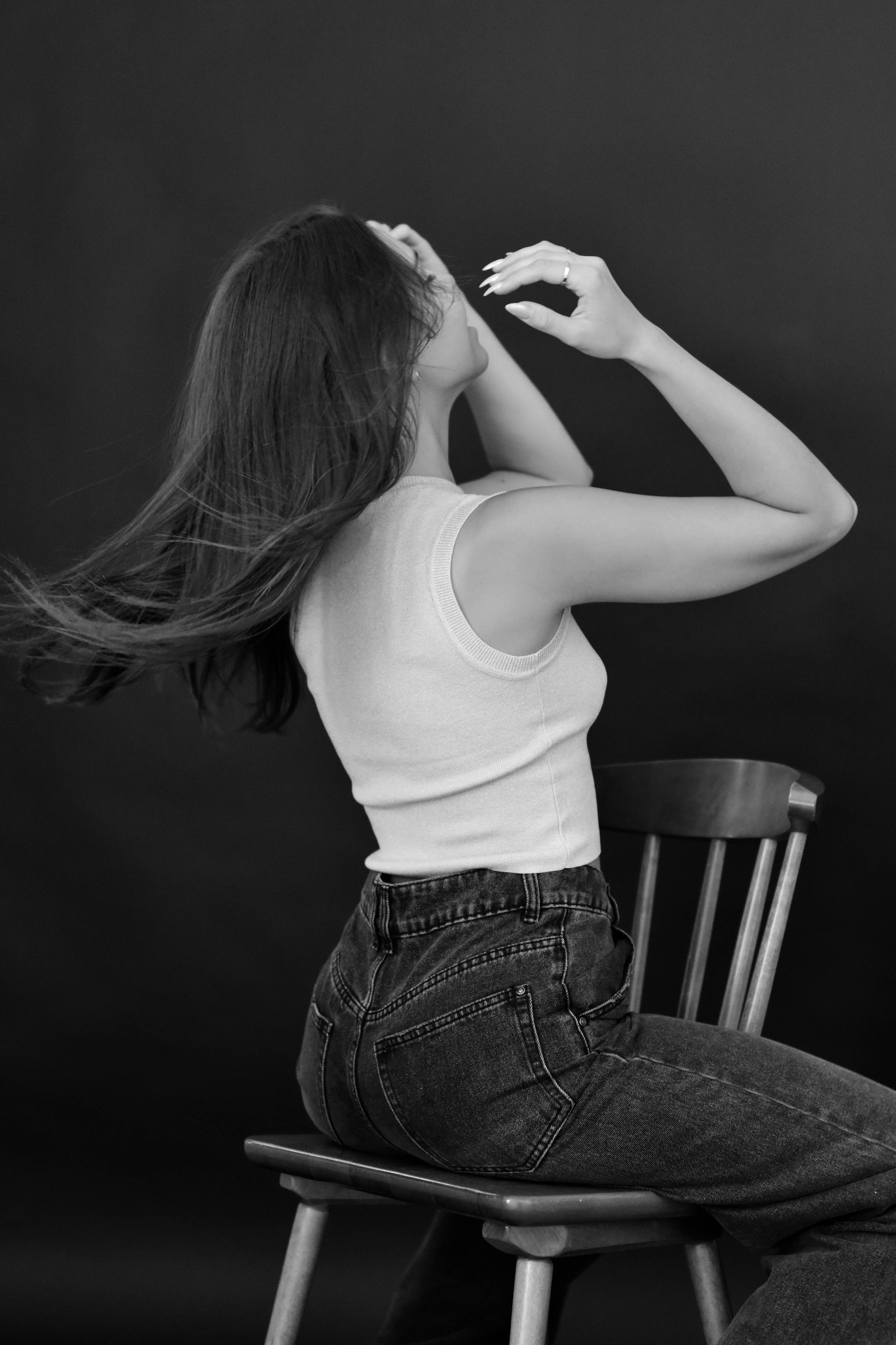 Женя в студии. Портретный фотограф в Екатеринбурге