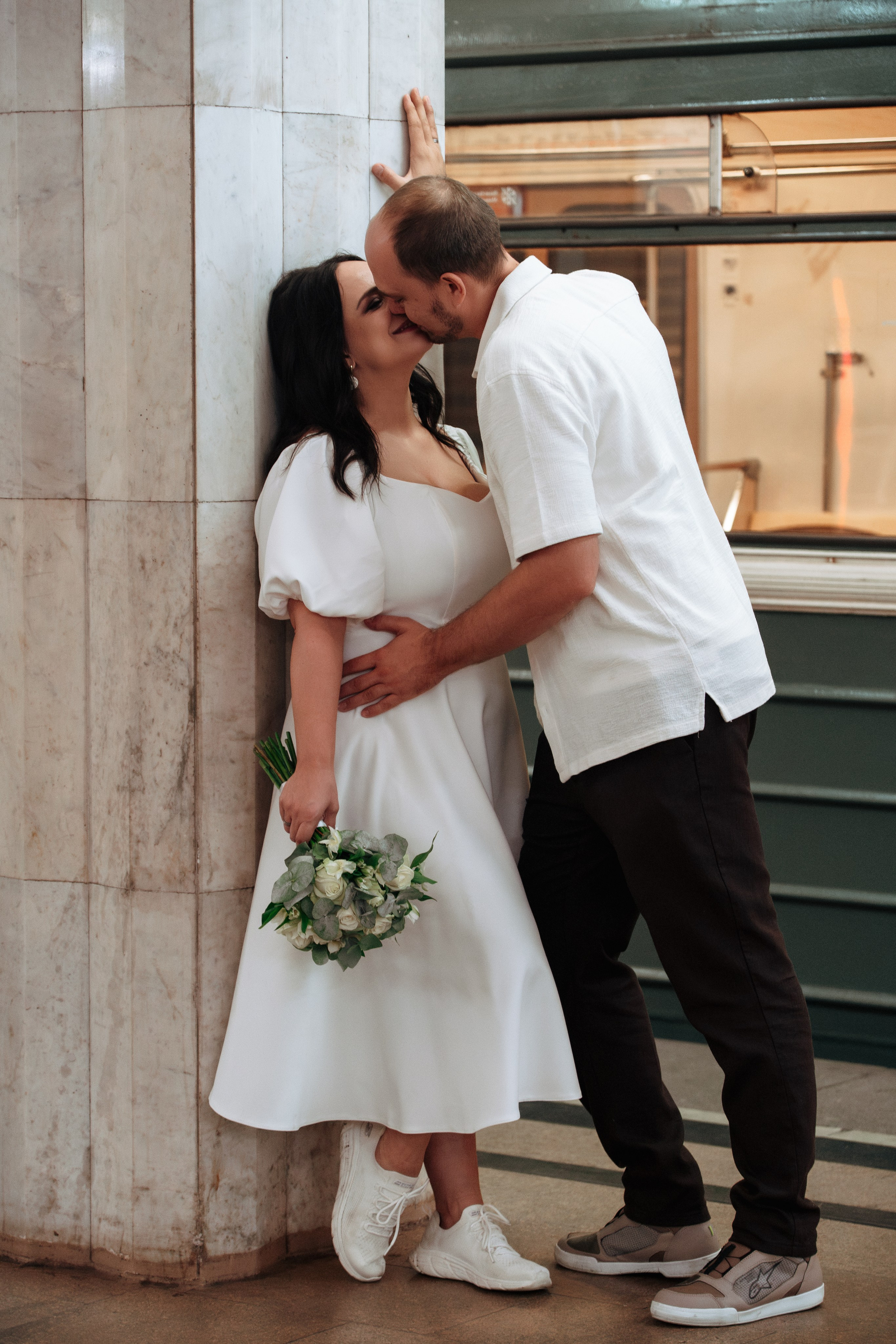 Wedding day / Метрополитен. Репортажный фотограф в Москве Легкая Софья