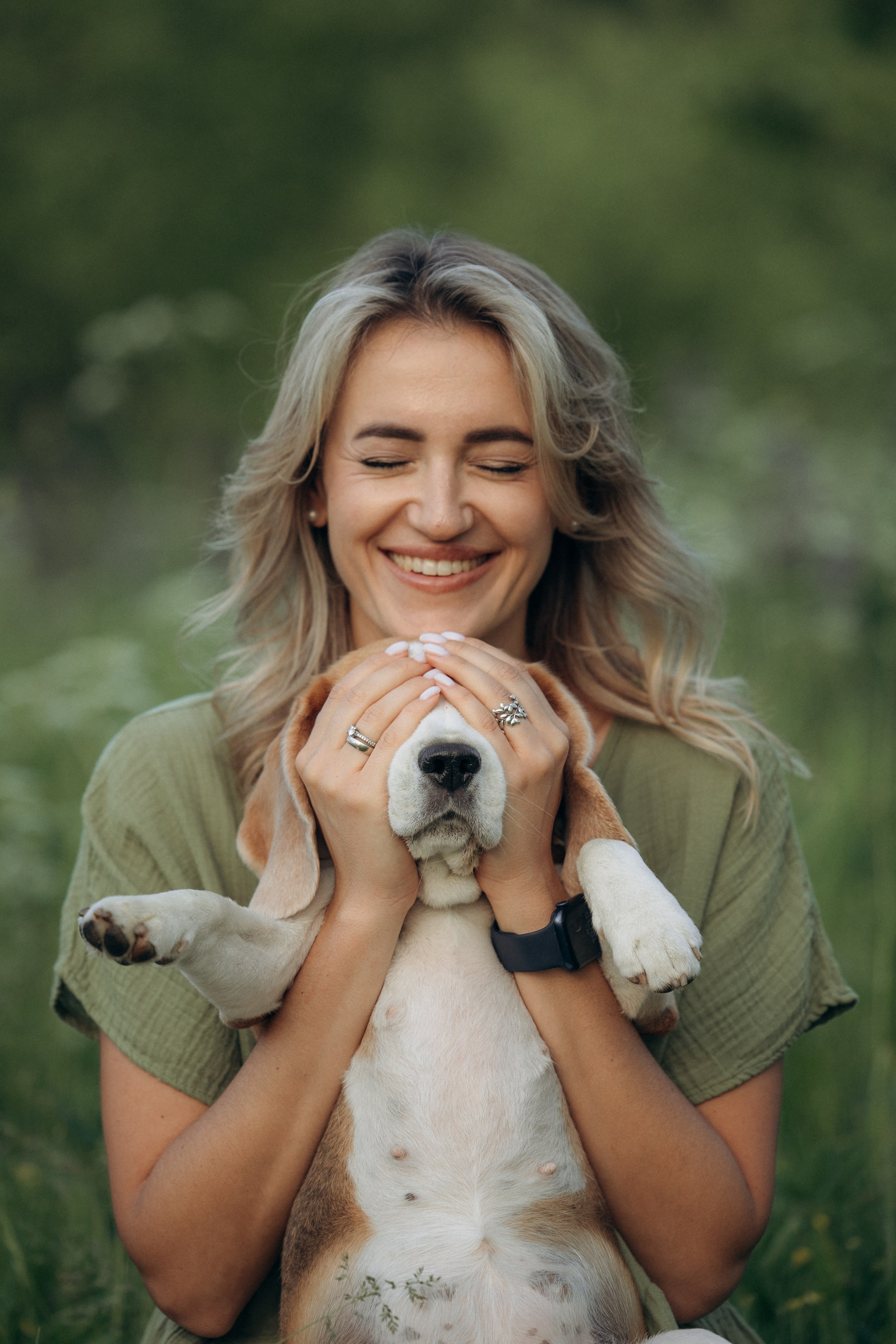 Кристина и Нора. На закате дня. Фотограф анималист в Казани Алина Сулейманова. Фотограф животных