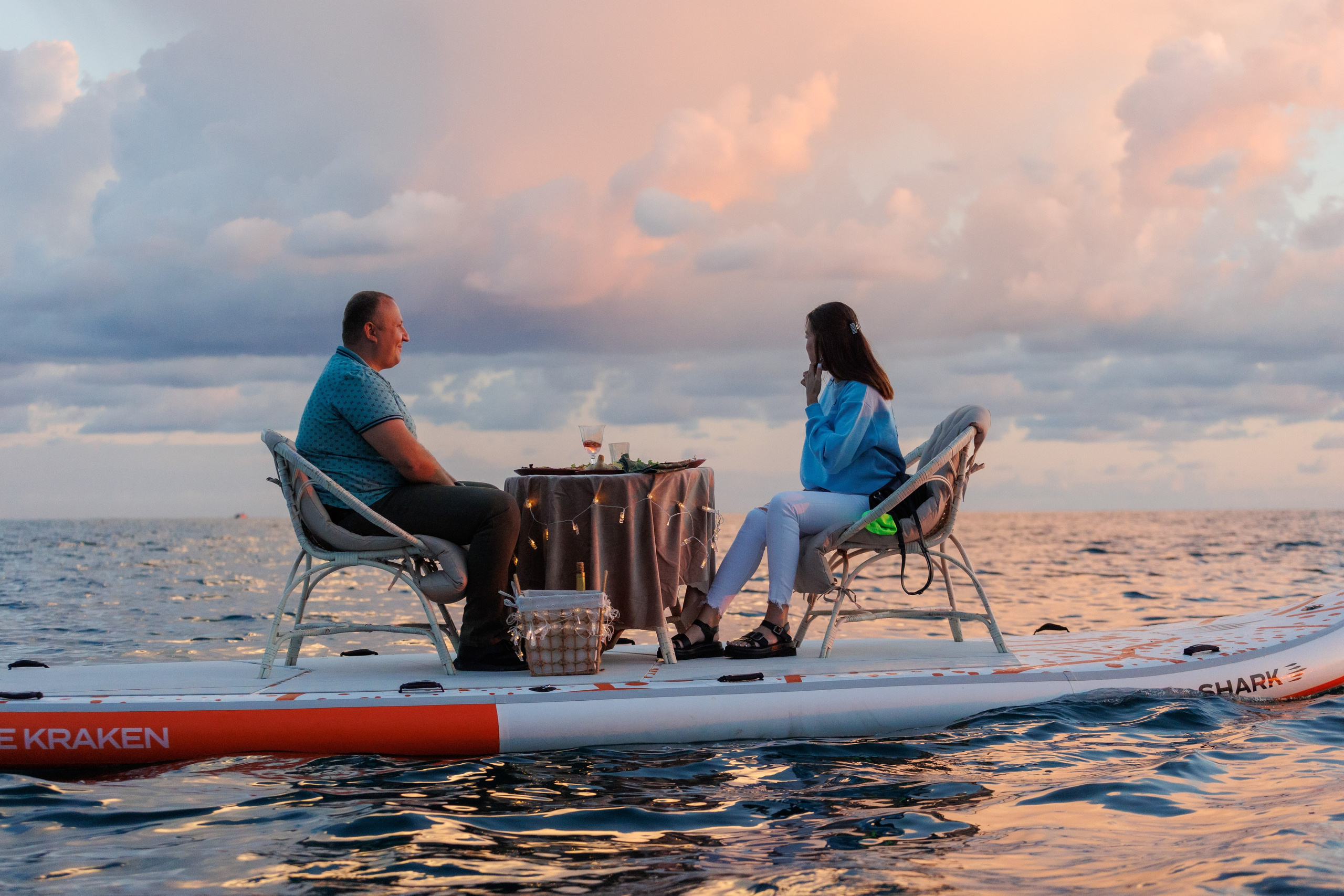 Романтическая съемка на воде. Фотограф в Санкт-Петербурге и Москве Макс Спектор