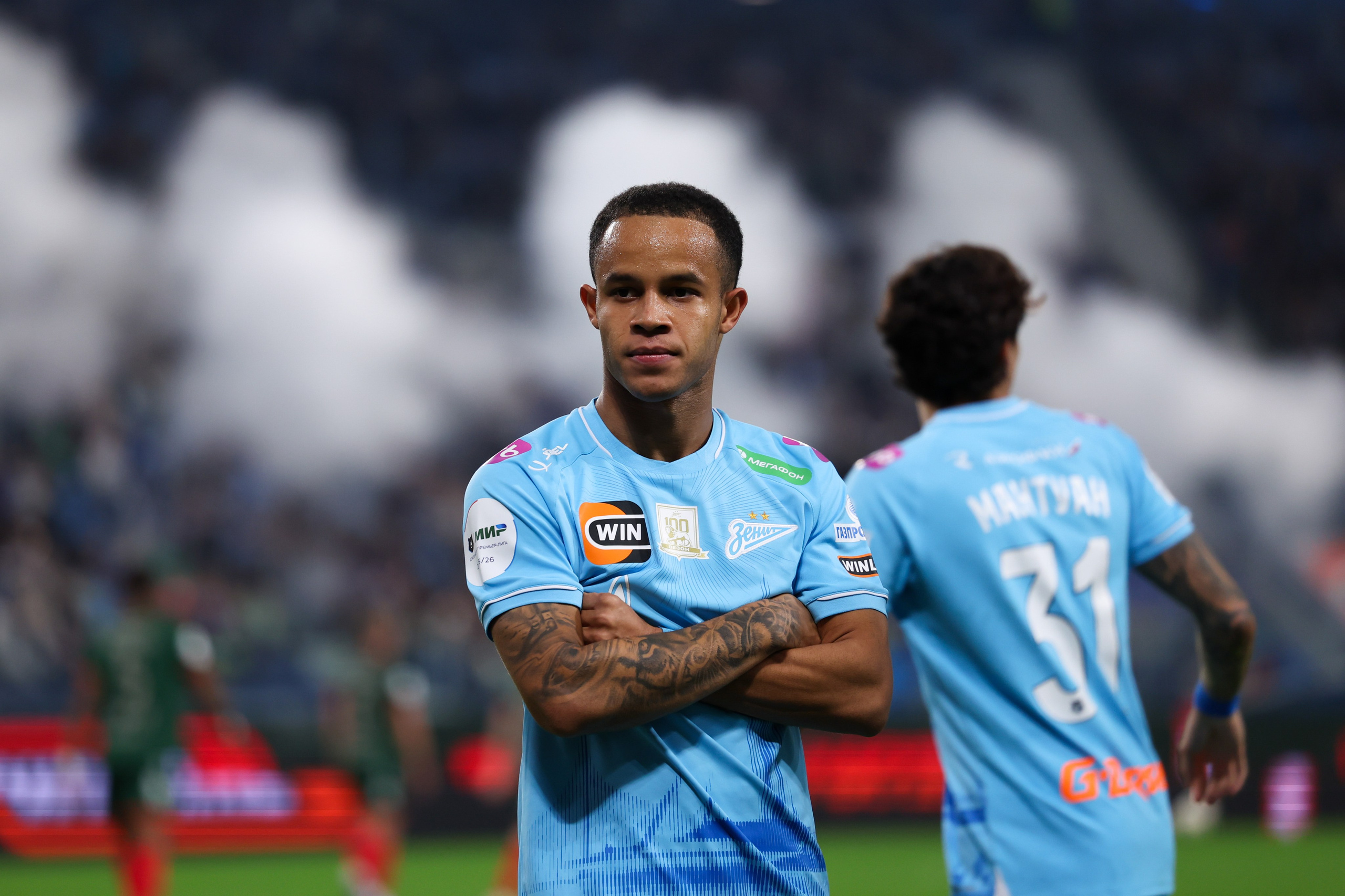 ФК «Зенит» — ФК «Локомотив» 14 тур РПЛ 01.11.2025. Спортивный и репортажный фотограф Антон Тереханов