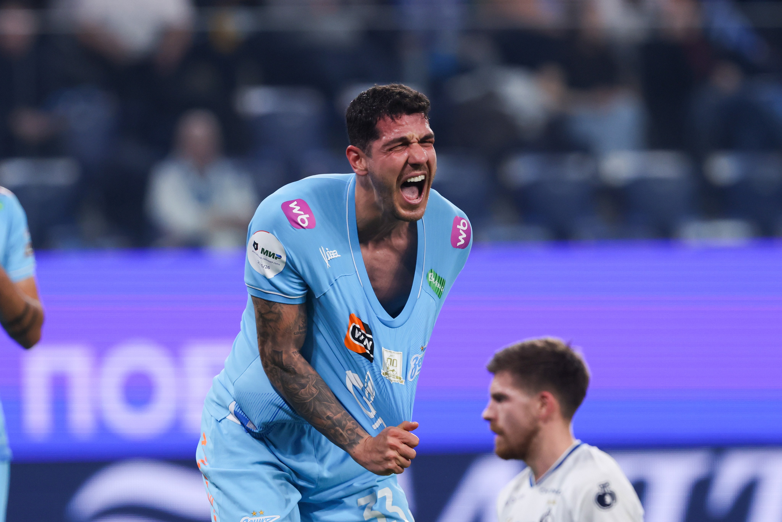 ФК «Зенит» — ФК «Динамо» Москва 26.10.2025. Спортивный и репортажный фотограф Антон Тереханов