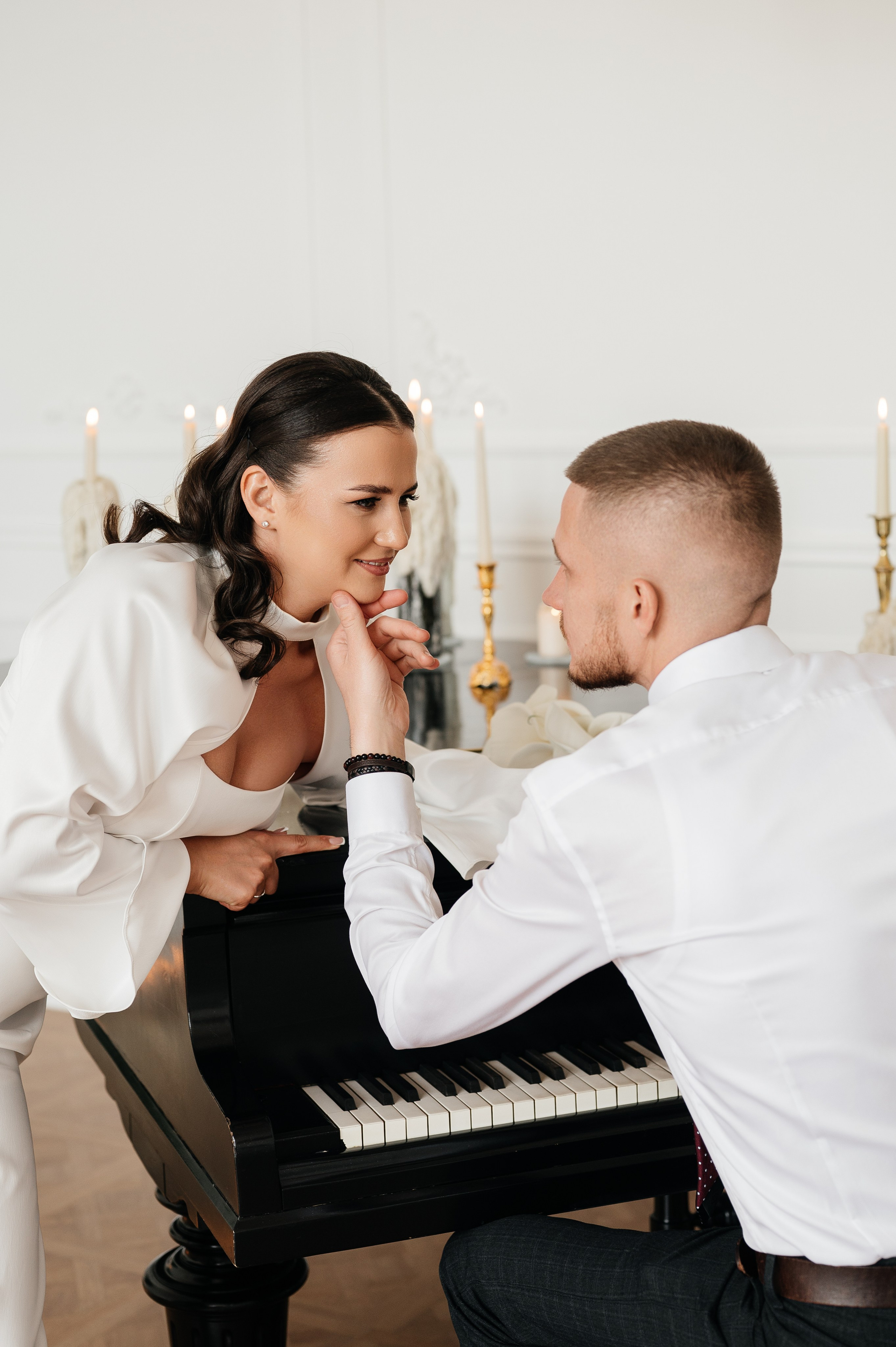 Свадебная фотосессия в студии. Свадебный и семейный фотограф в Краснодаре Алина Мельник