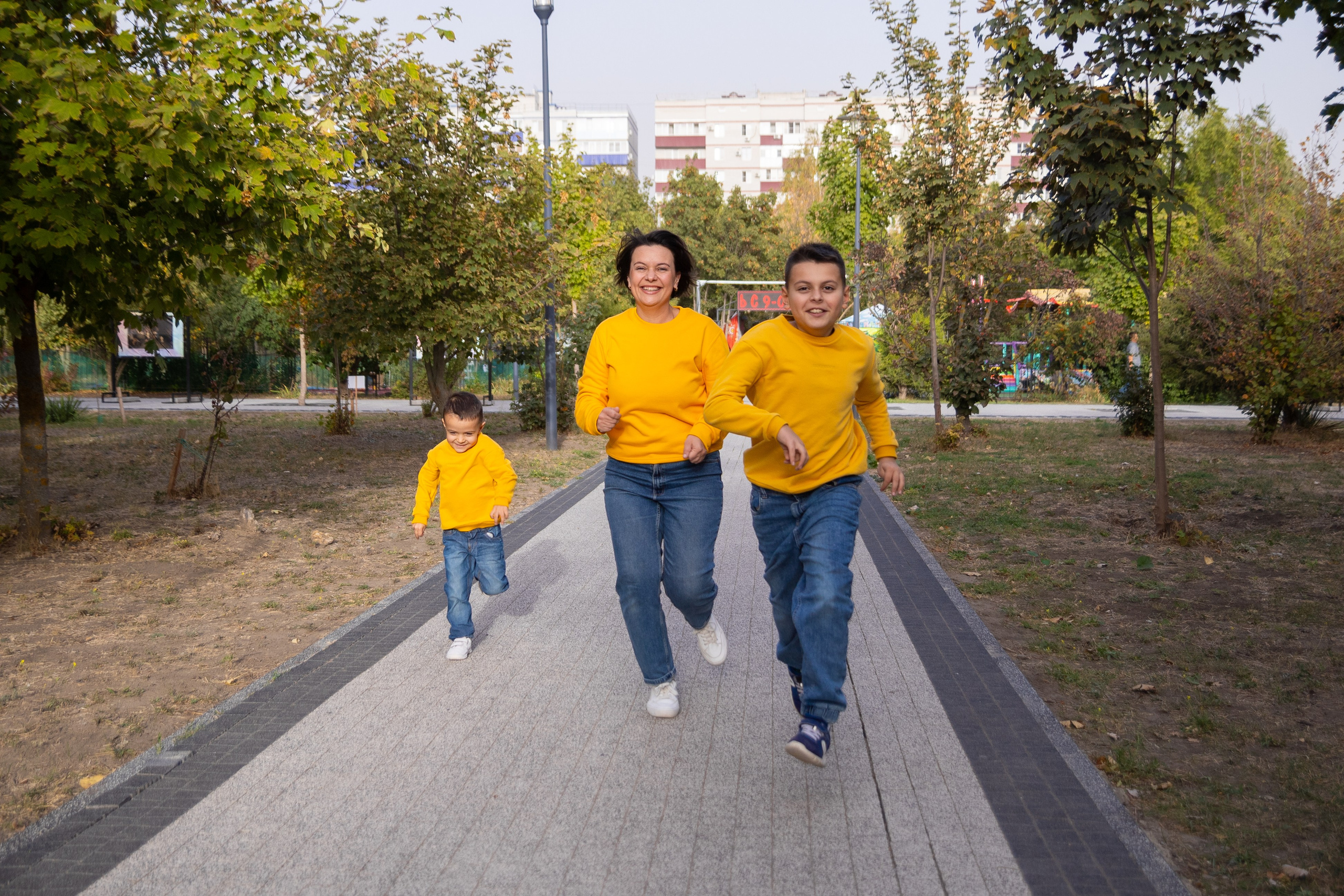 Осенняя семейная фотосессия в Таганроге. Фотограф Наталья Матвеева