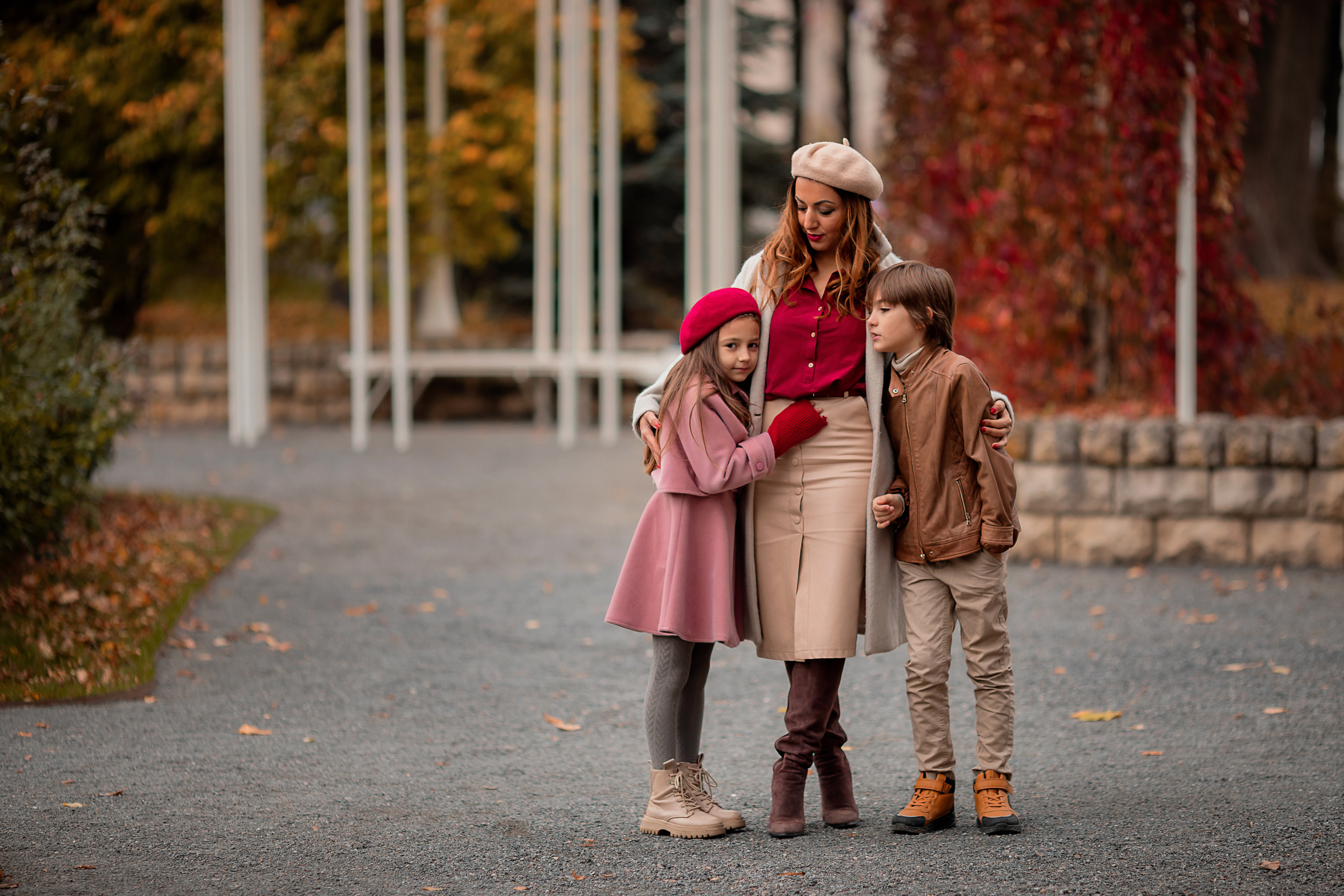 ТЕПЛАЯ ОСЕНЬ. Семейный фотограф в Москве выпускные альбомы Клюковская Надежда