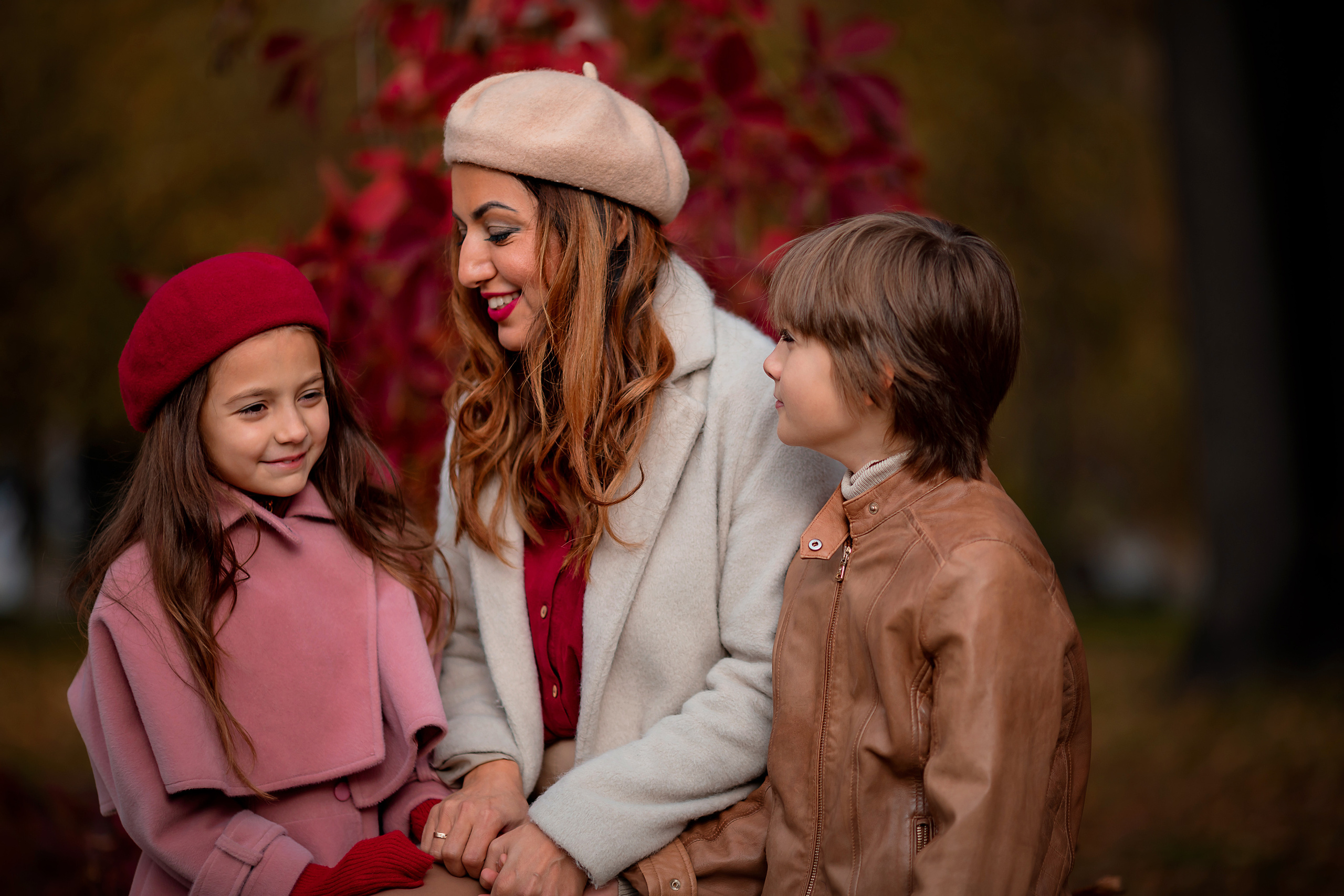 ТЕПЛАЯ ОСЕНЬ. Семейный фотограф в Москве выпускные альбомы Клюковская Надежда