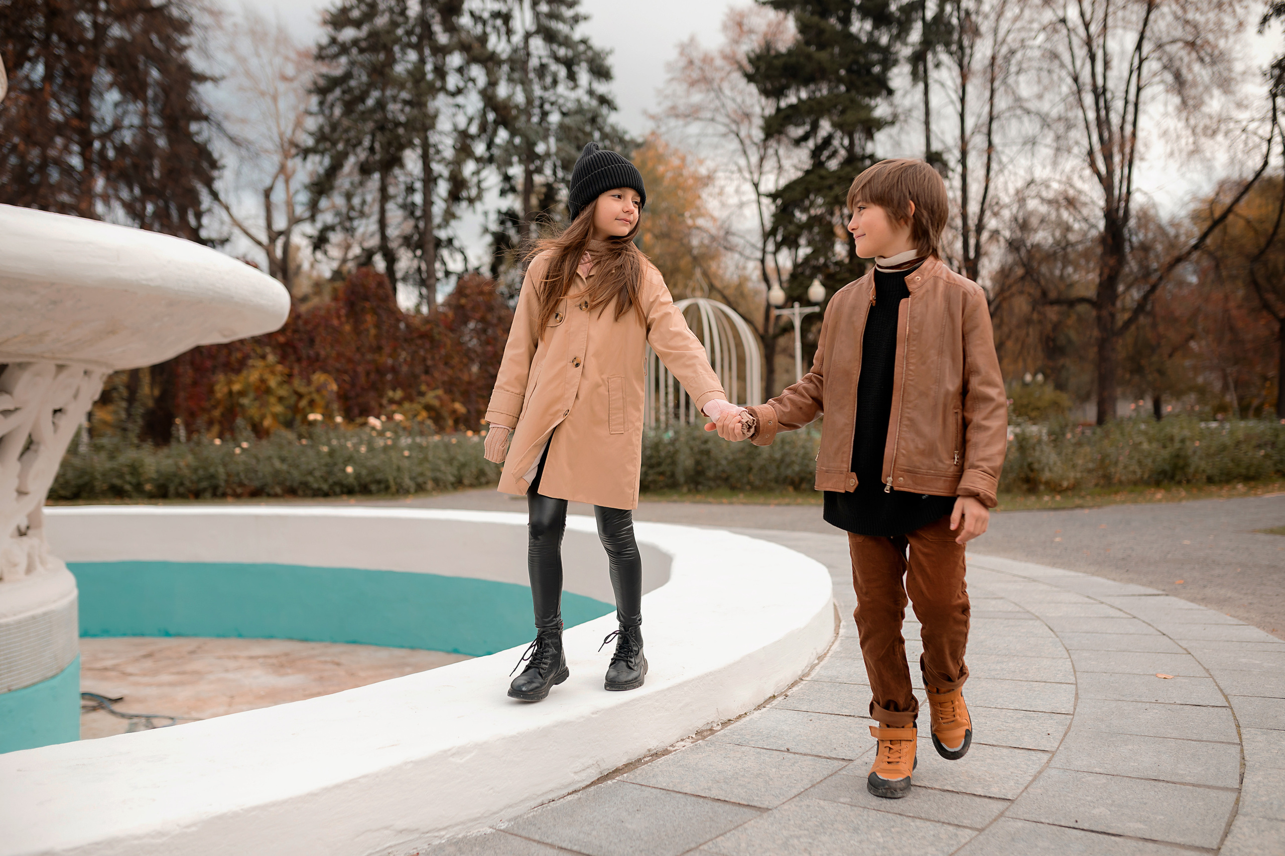 ТЕПЛАЯ ОСЕНЬ. Семейный фотограф в Москве выпускные альбомы Клюковская Надежда