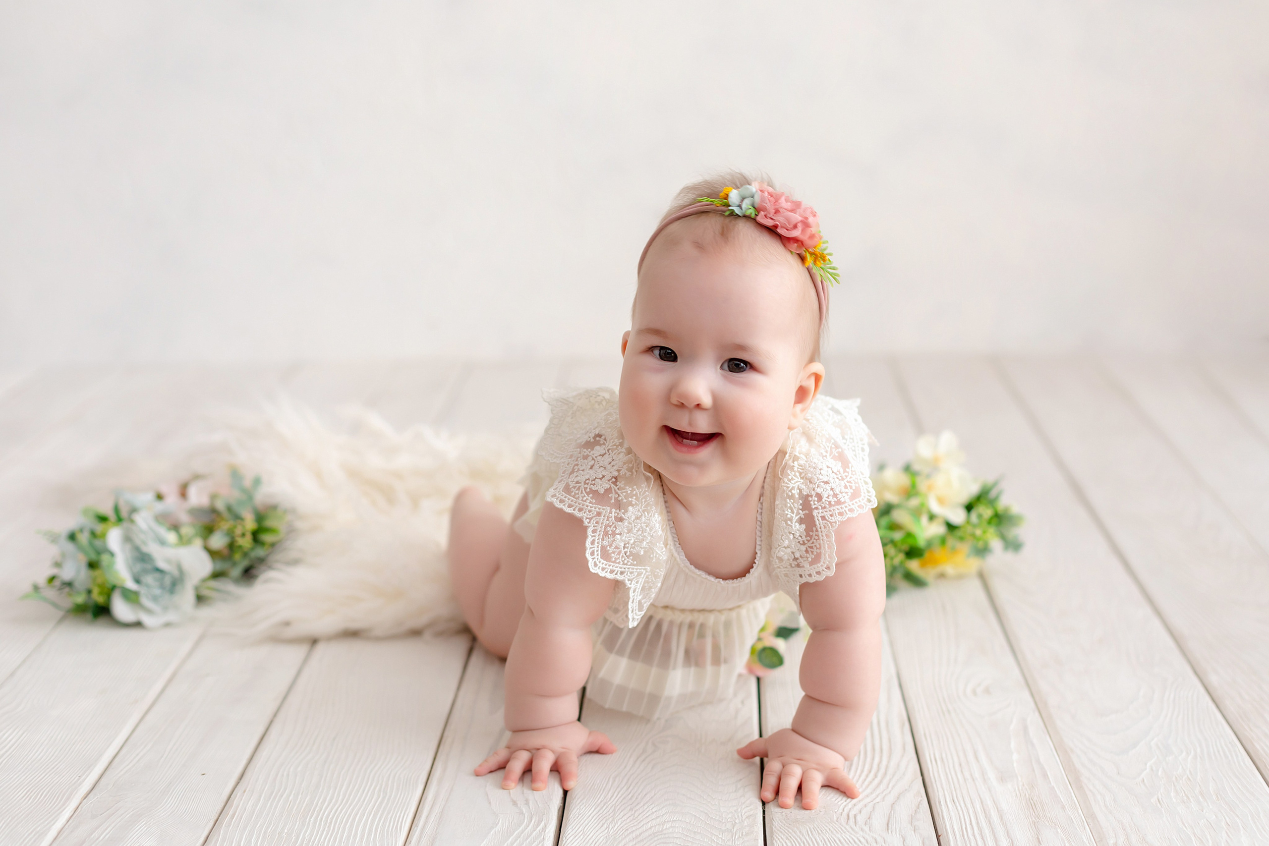 Малыши до года. Фотограф новорожденных в Тюмени