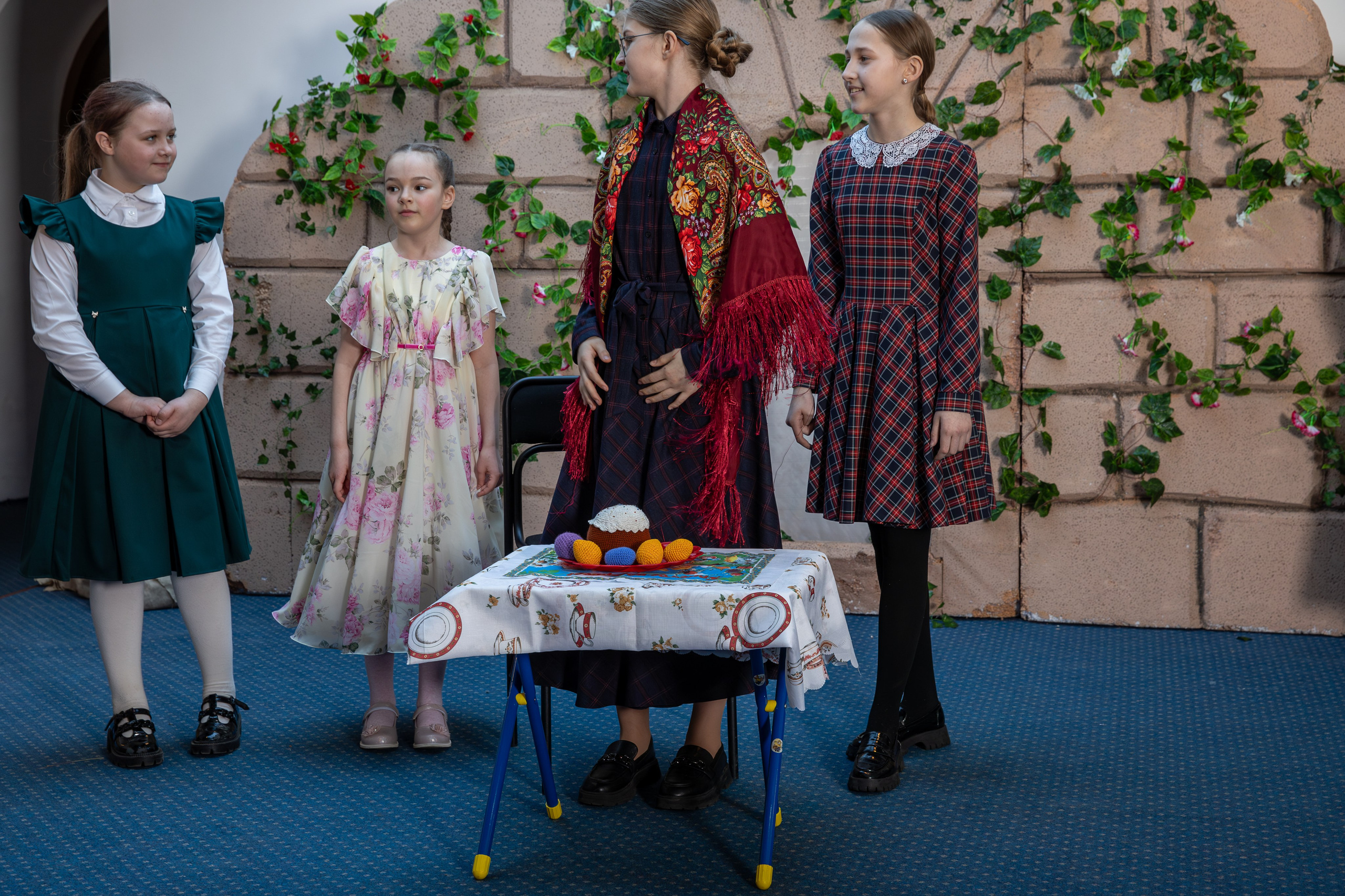 Пасхальный концерт Воскресная школа 2025. Фотограф Таинств Крещение и Венчания г. Магадан Власова Ульяна